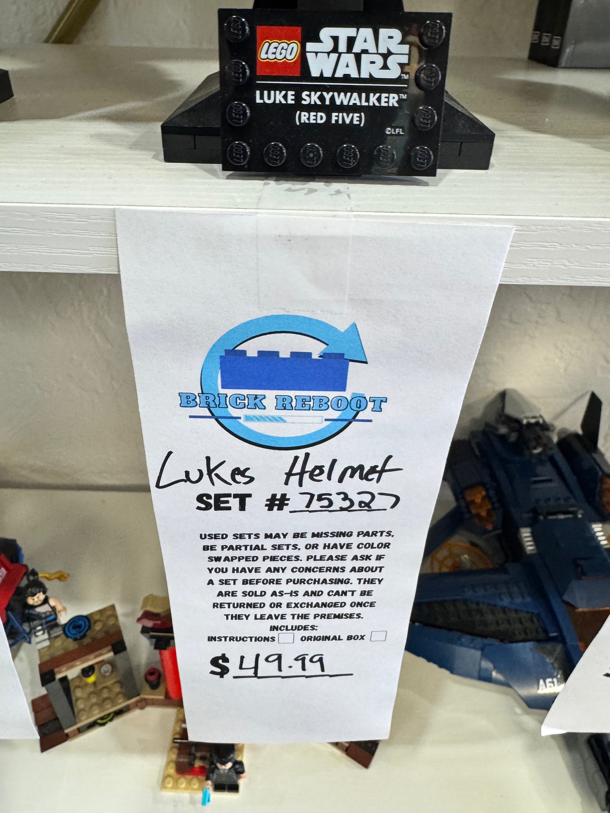 75327 Lukes Helmet - Used