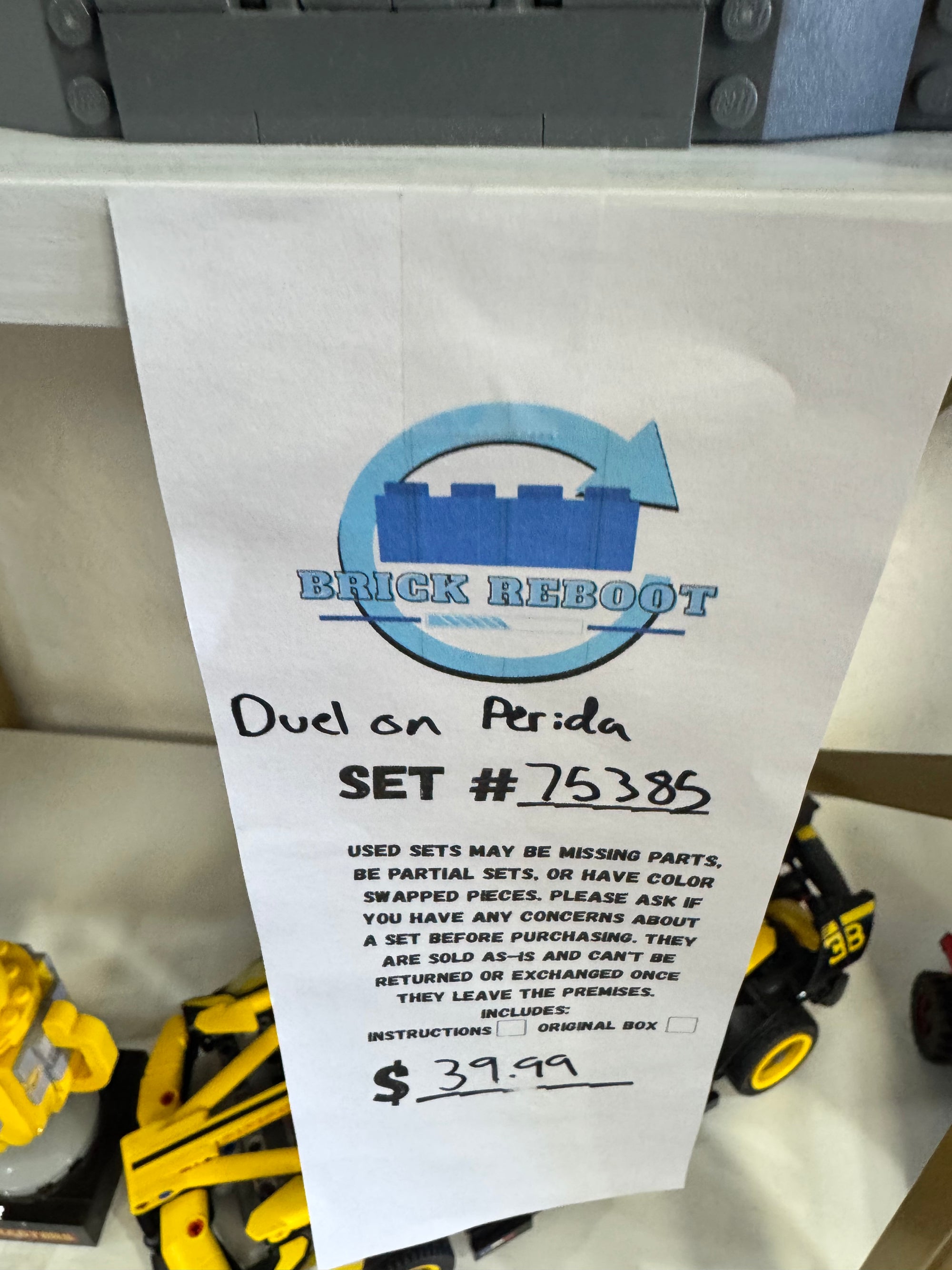 75385 Duel On Perida - Used