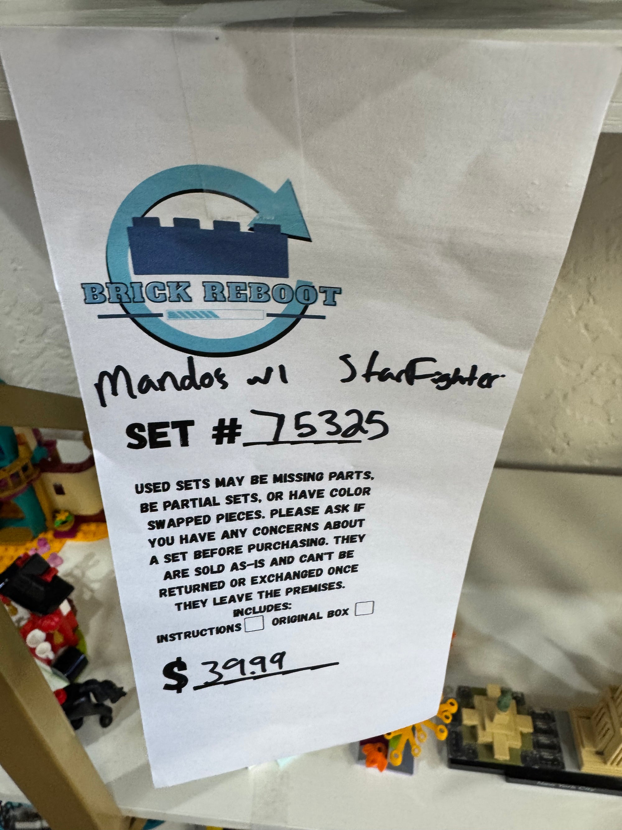 75325 Mando’s N1 Starfighter - Used