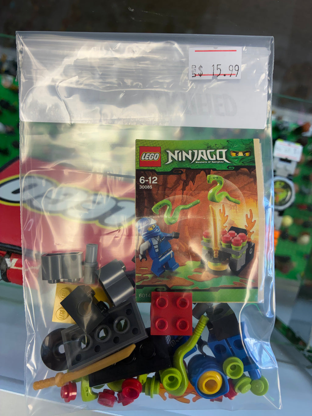 30085 Ninjago Jumping Snakes - Certified