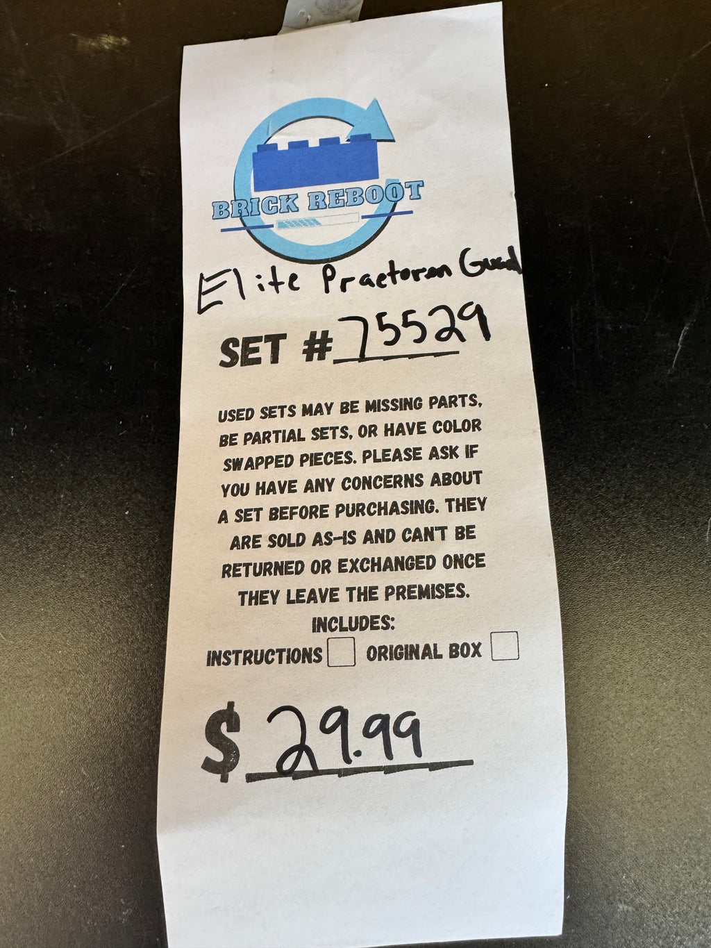 75529 Elite Praetorian Guard - Used