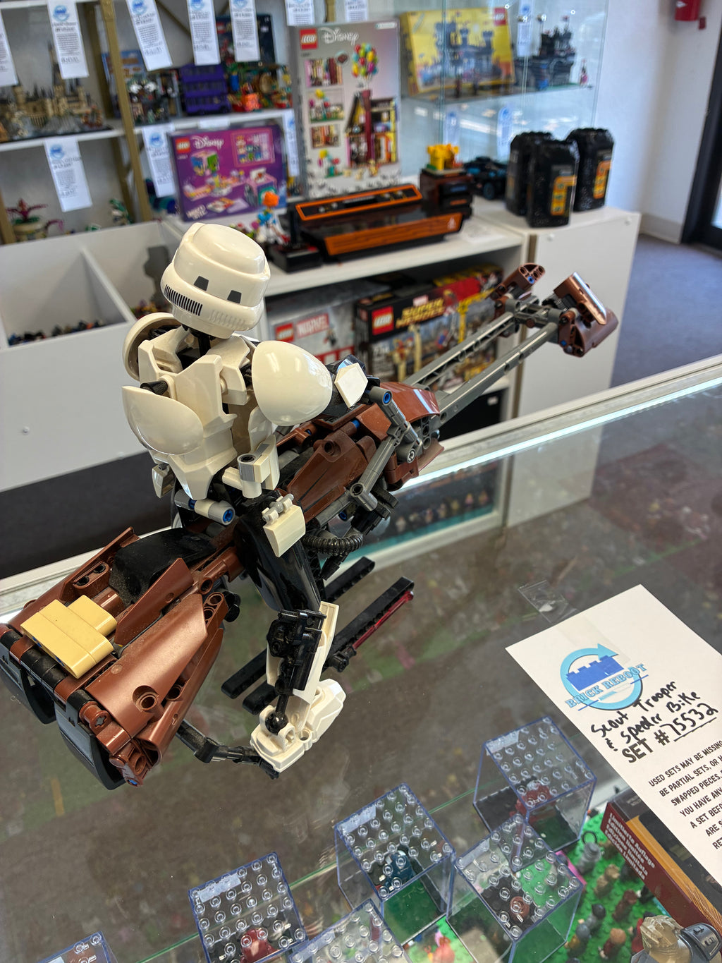 75532 Scout Trooper & Speeder Bike - Used