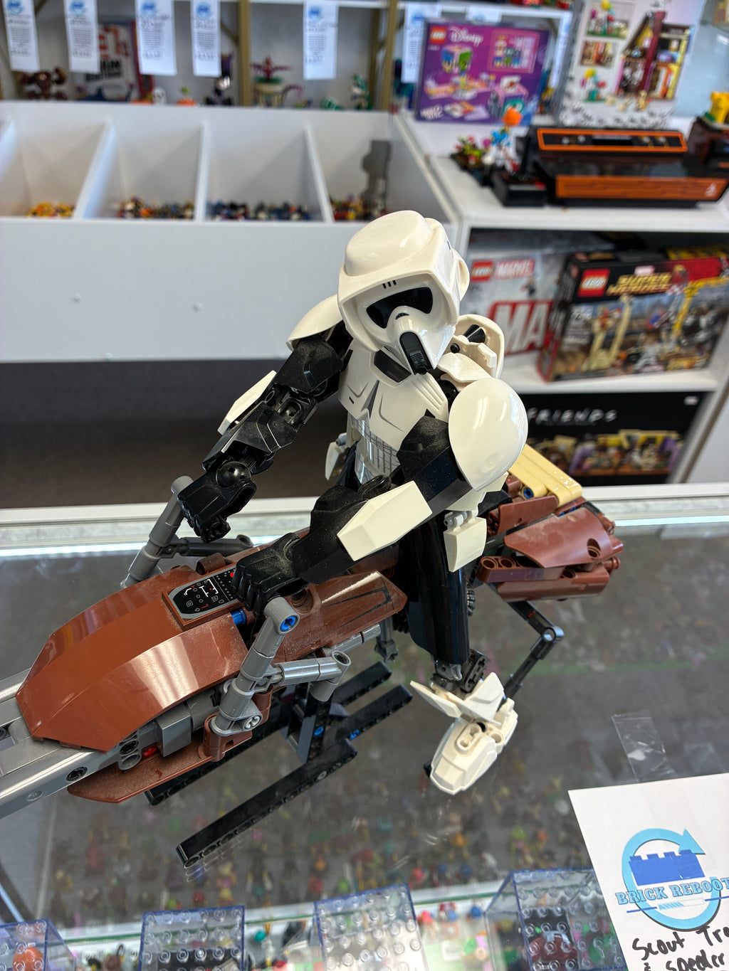 75532 Scout Trooper & Speeder Bike - Used