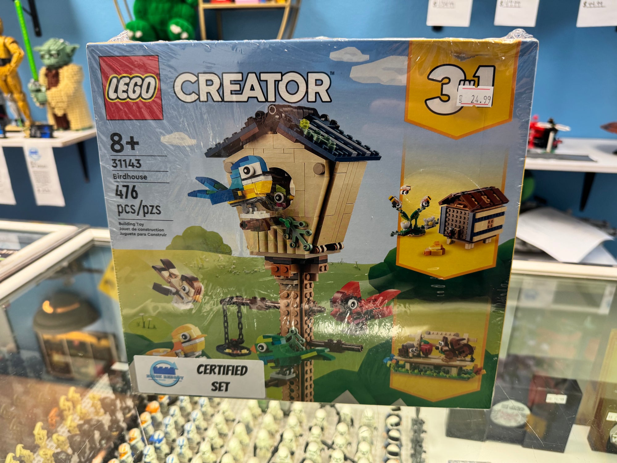 31143 Creator 3 in 1 Birdhouse - Certified
