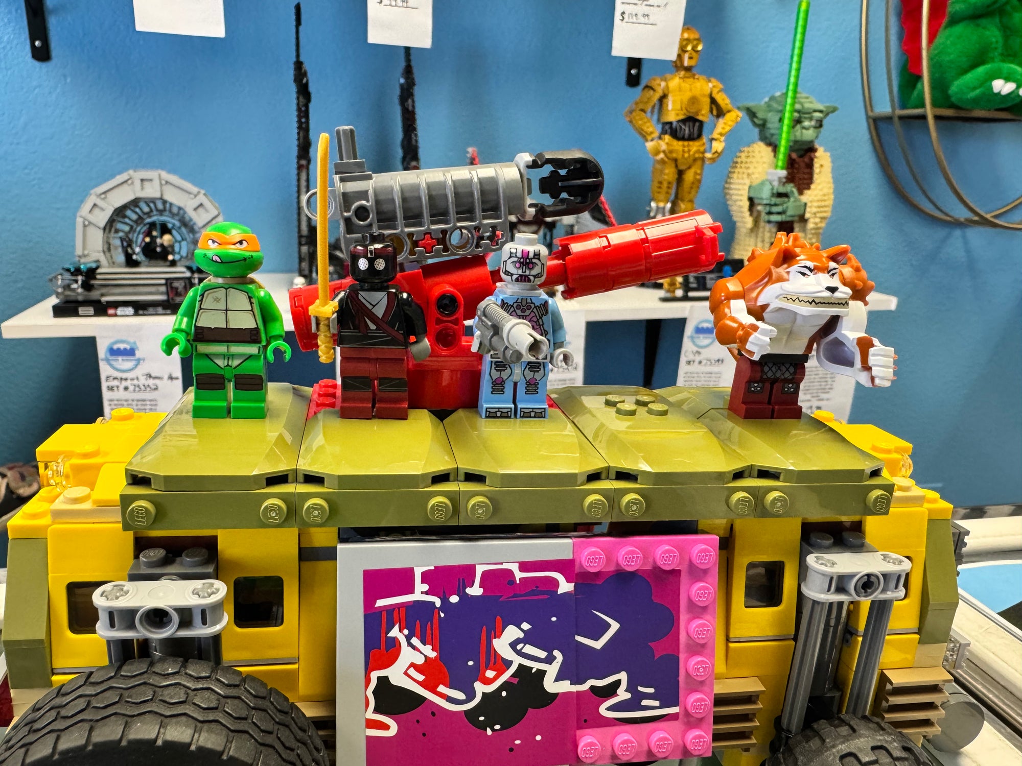 79104 TMNT Shellraiser Street Chase - Used