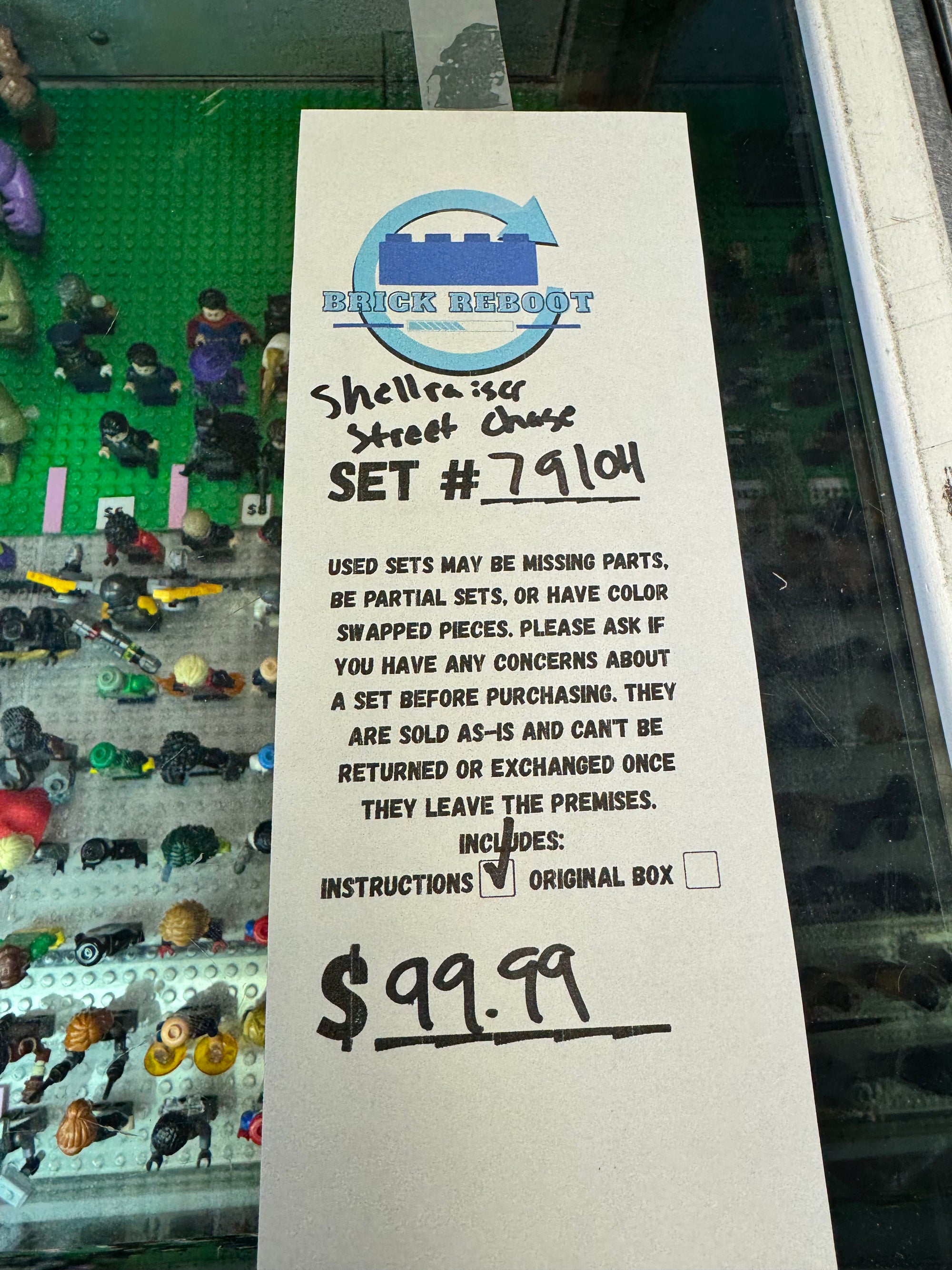 79104 TMNT Shellraiser Street Chase - Used