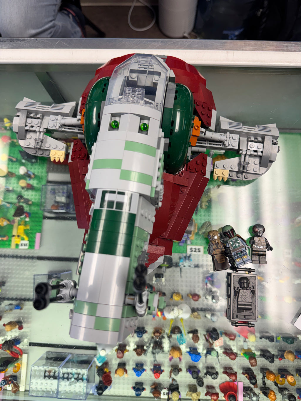 75243 Slave 1 20th Anniversary Ship *MISSING Leia & Han Solo*