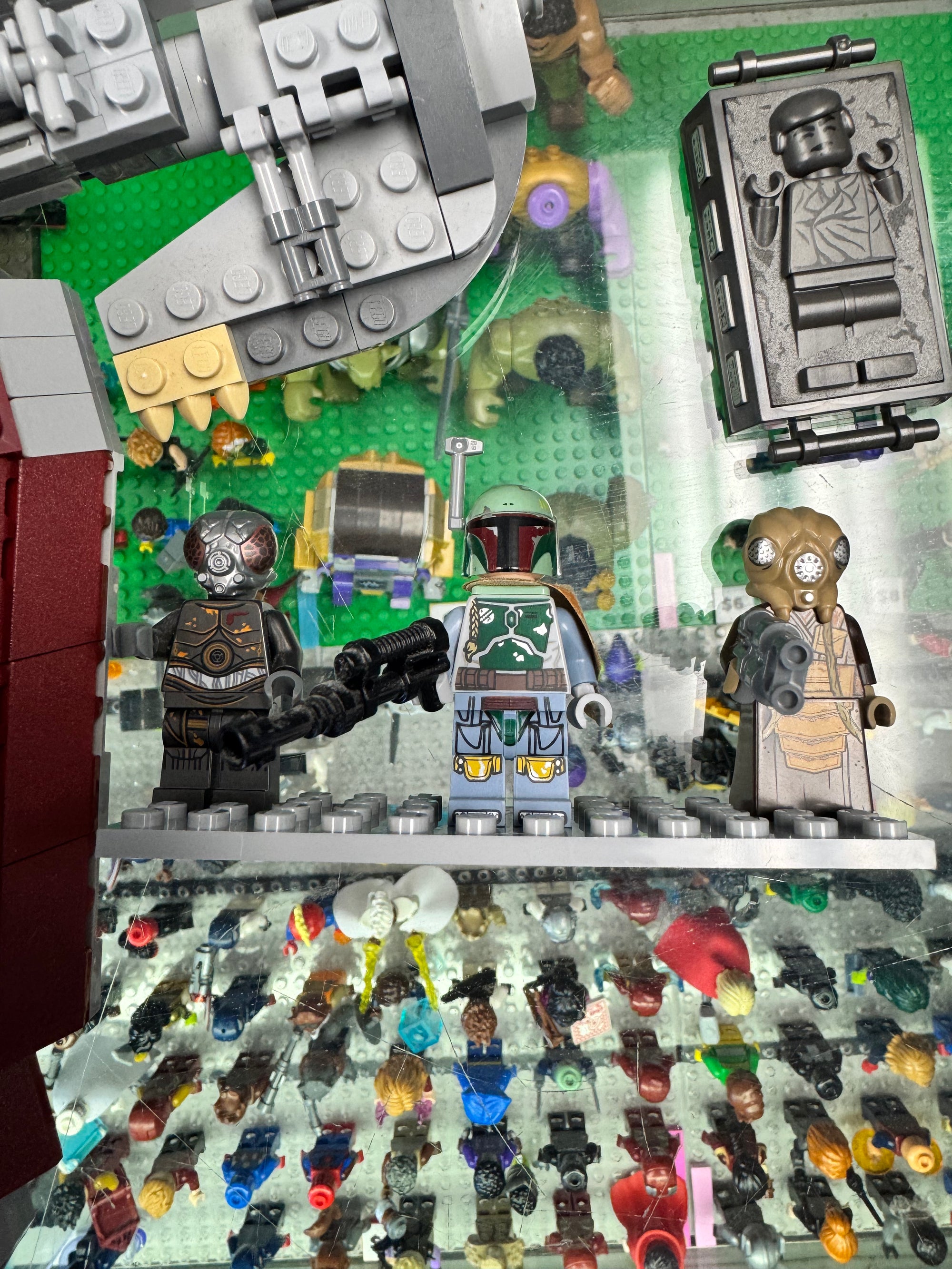 75243 Slave 1 20th Anniversary Ship *MISSING Leia & Han Solo*