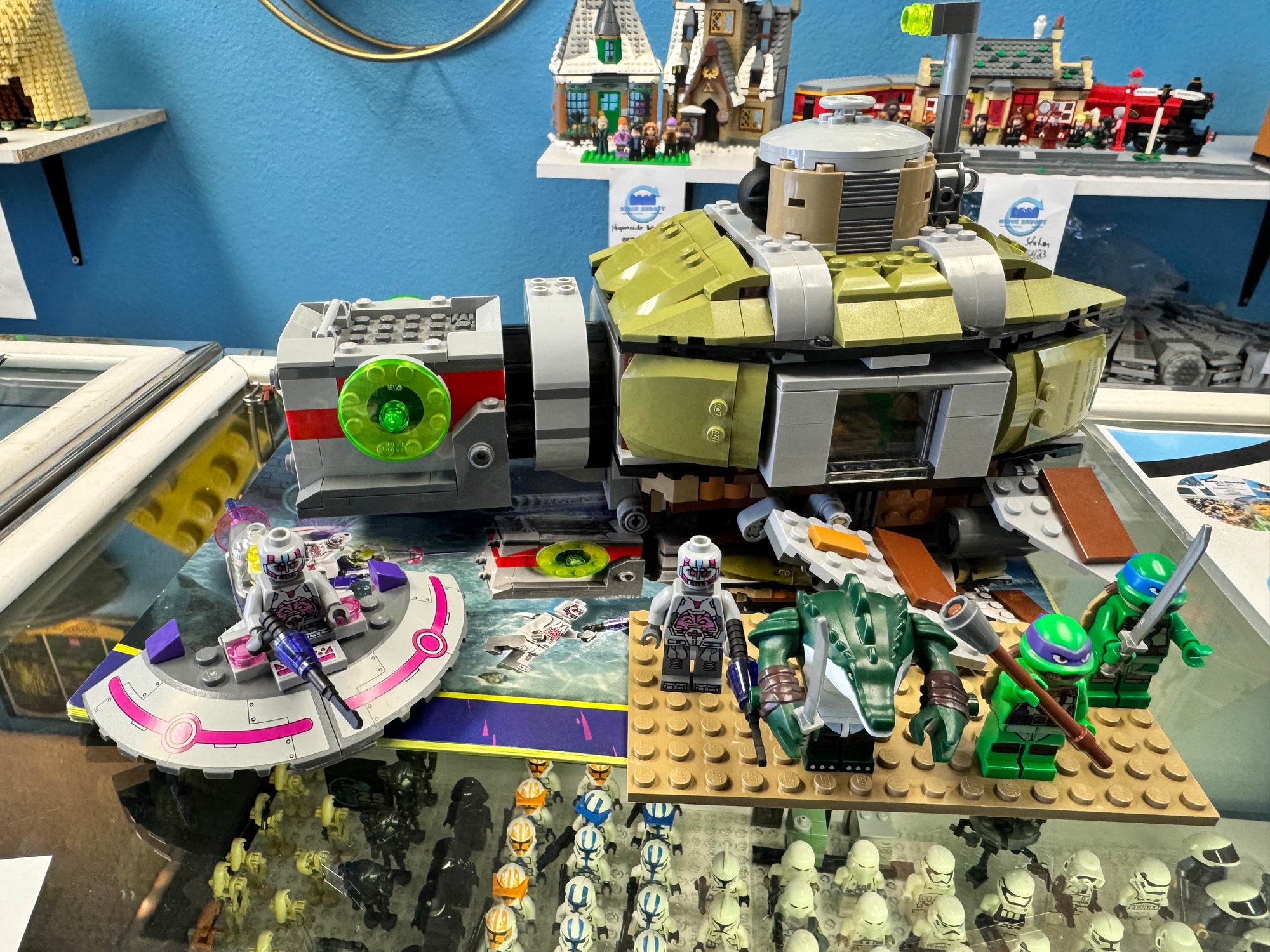 79121 TMNT Turtle Sub Under Sea Chase - Used