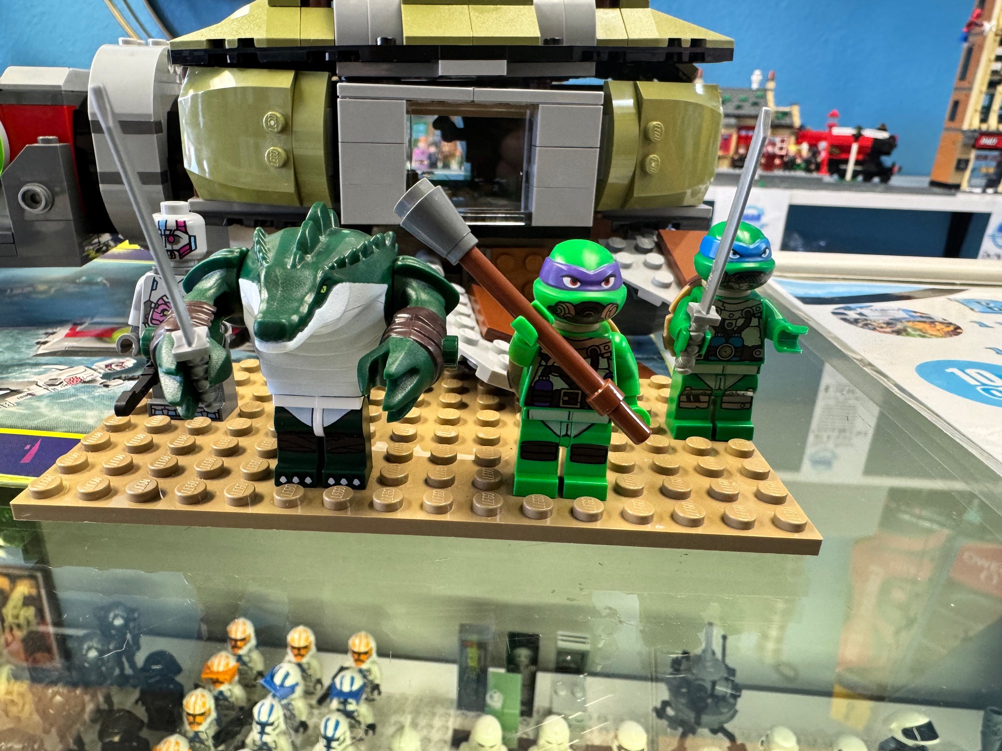 79121 TMNT Turtle Sub Under Sea Chase - Used