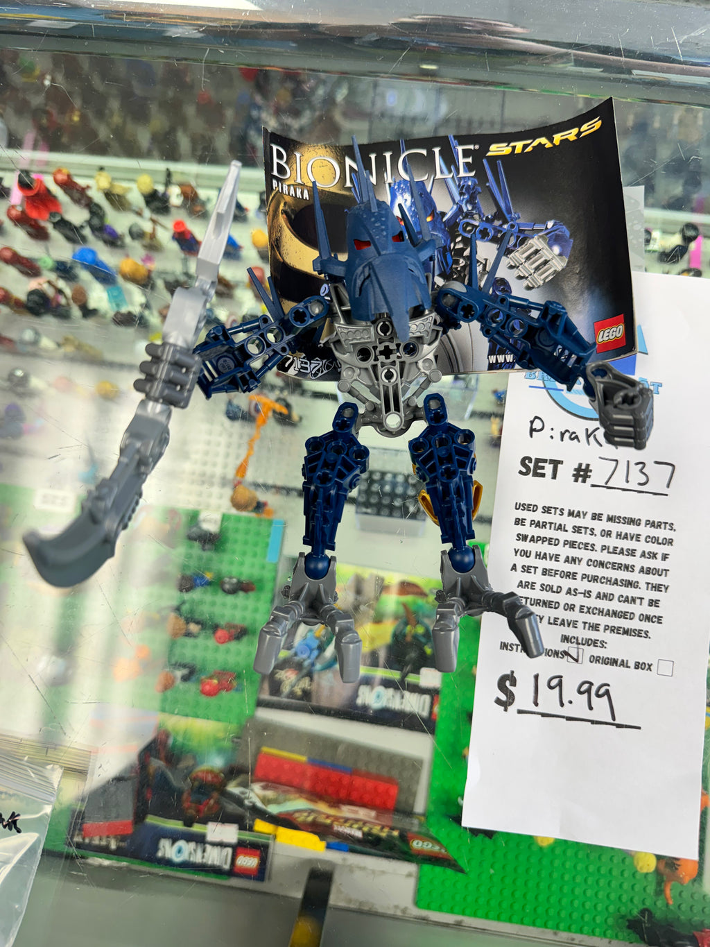 7137 Piraka Bionicle - Used
