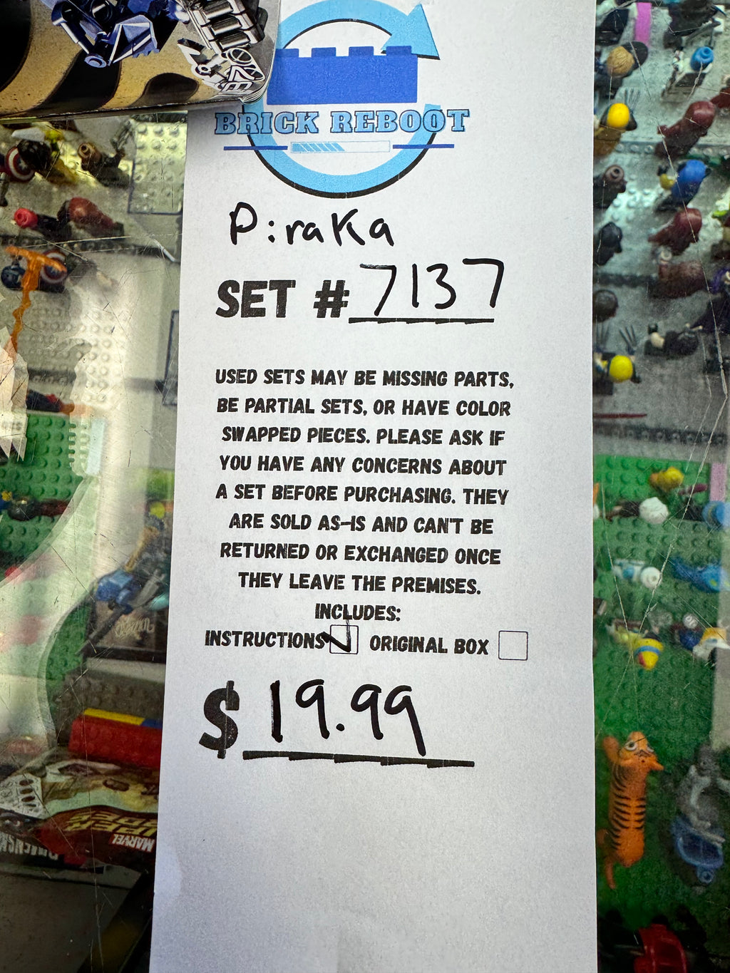 7137 Piraka Bionicle - Used