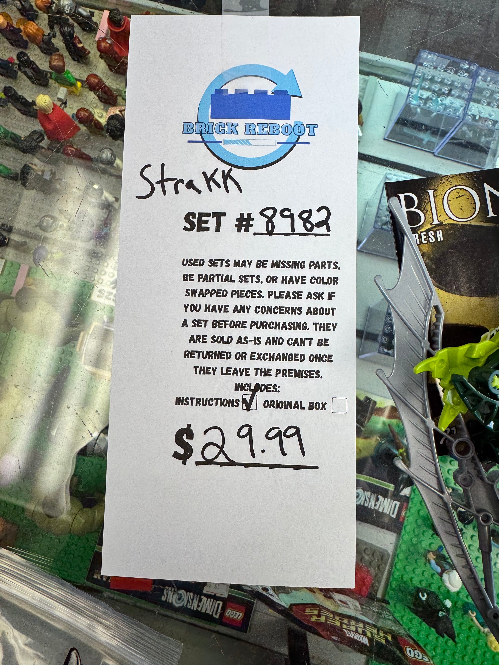 7117 Gresh Bionicle - Used