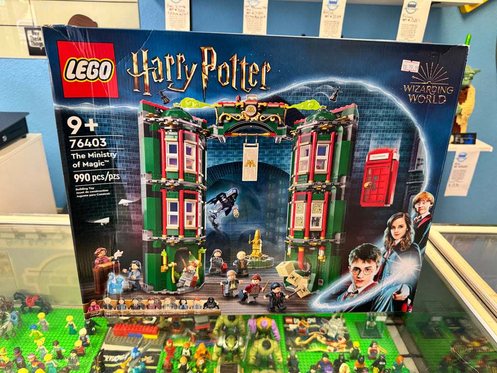 76403 The Ministry of Magic *Open Box* *ALL BAGS SEALED*