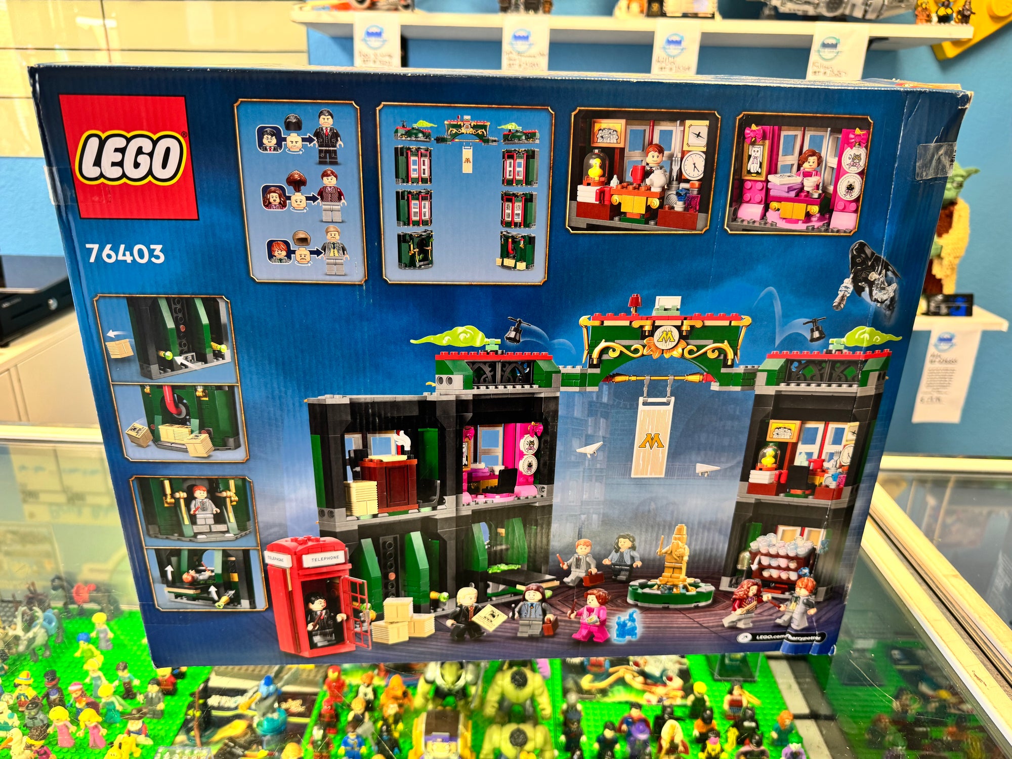 76403 The Ministry of Magic *Open Box* *ALL BAGS SEALED*