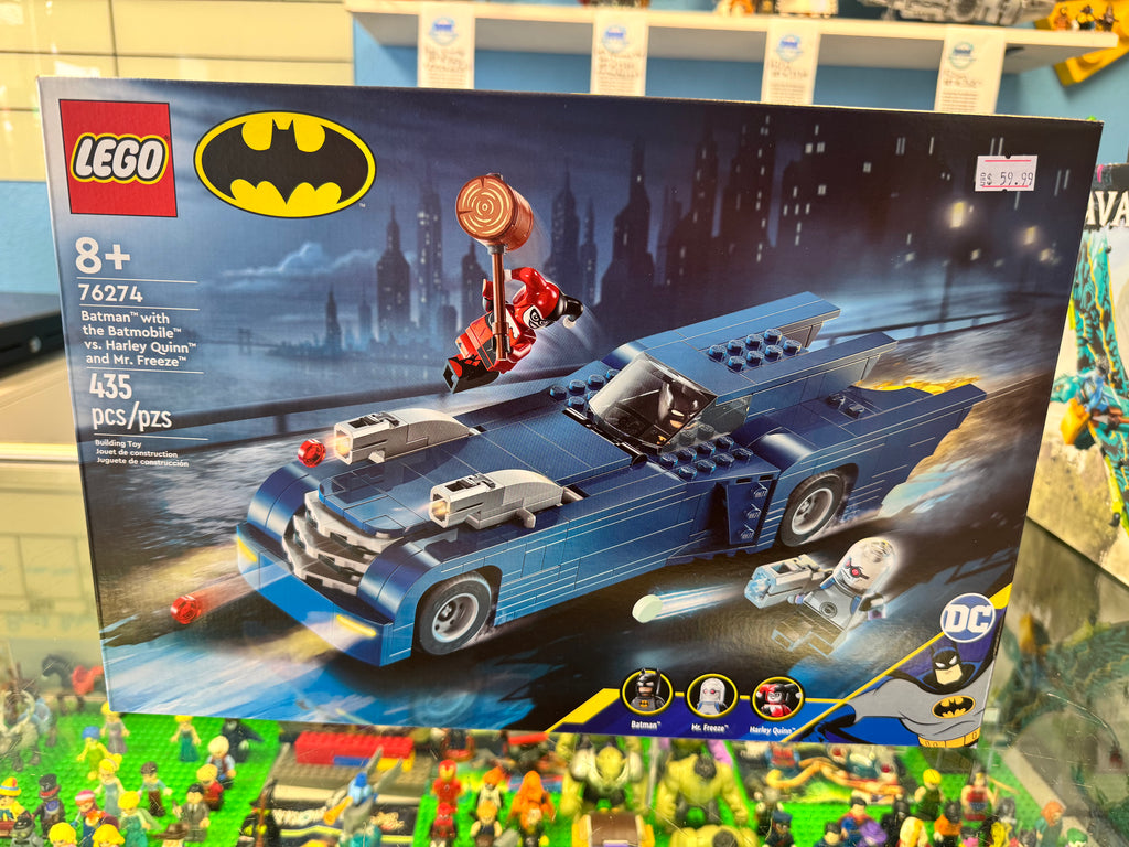 76274 Batman with The Batmobile vs. Harley Quinn and Mr. Freeze - Sealed