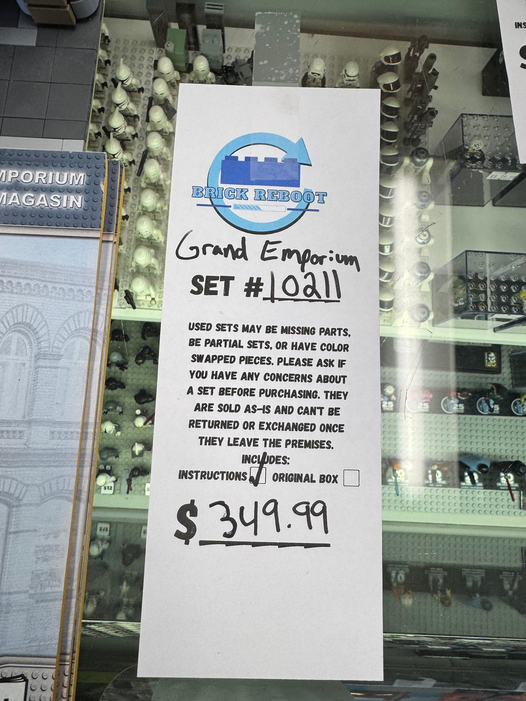 10211 Creator Grand Emporium Modular - Used