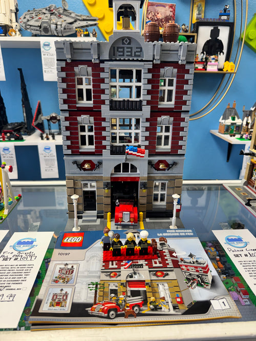 10197 Creator Fire Brigade Modular *CUSTOM EXTRA LEVEL ADDED* - Used