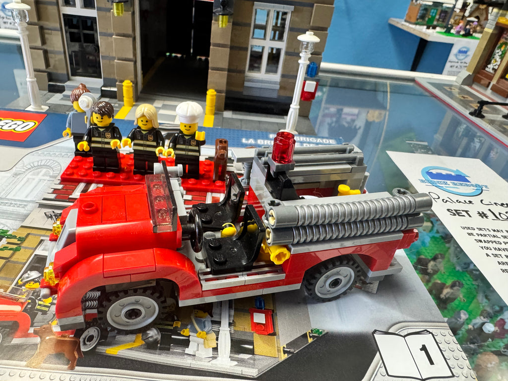 10197 Creator Fire Brigade Modular *CUSTOM EXTRA LEVEL ADDED* - Used