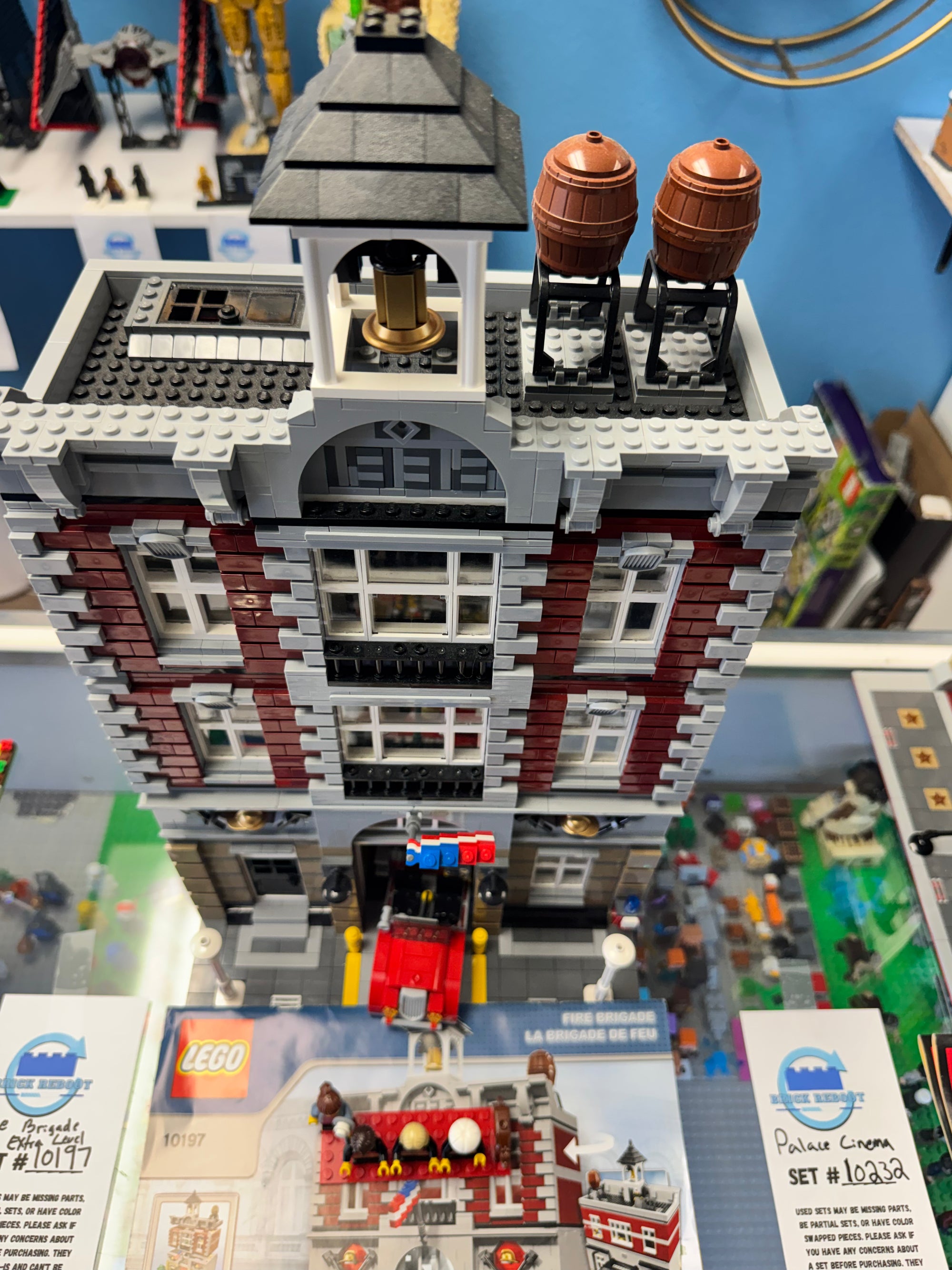 10197 Creator Fire Brigade Modular *CUSTOM EXTRA LEVEL ADDED* - Used