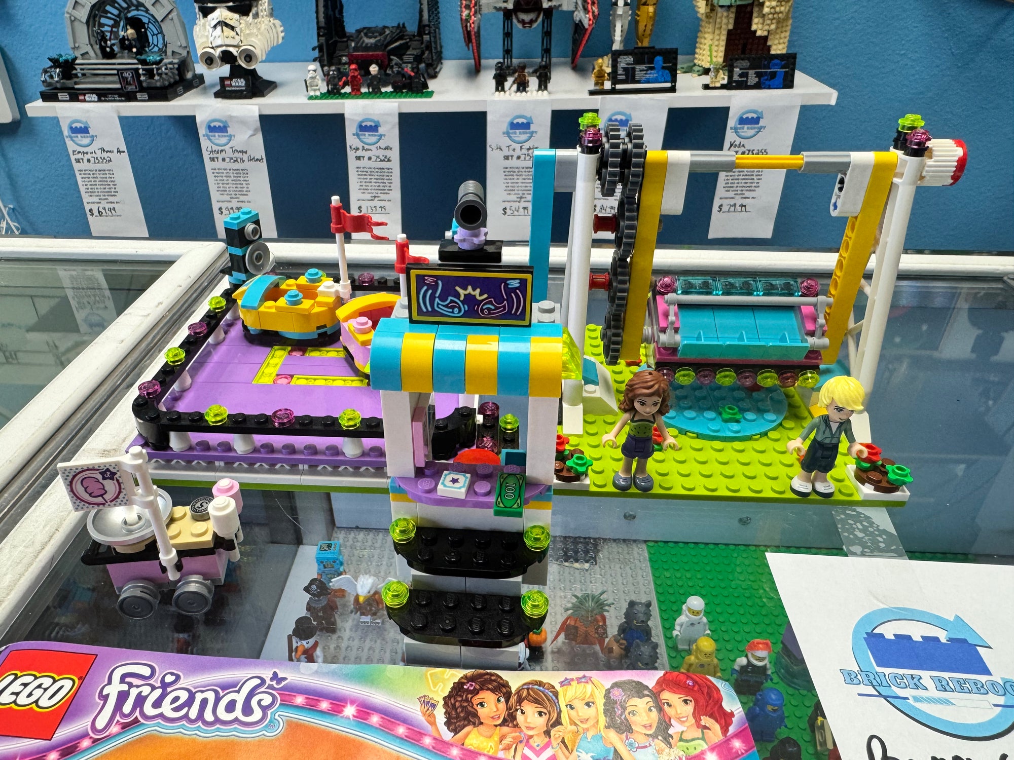 41133 Friends Bumper Cars & ride - used