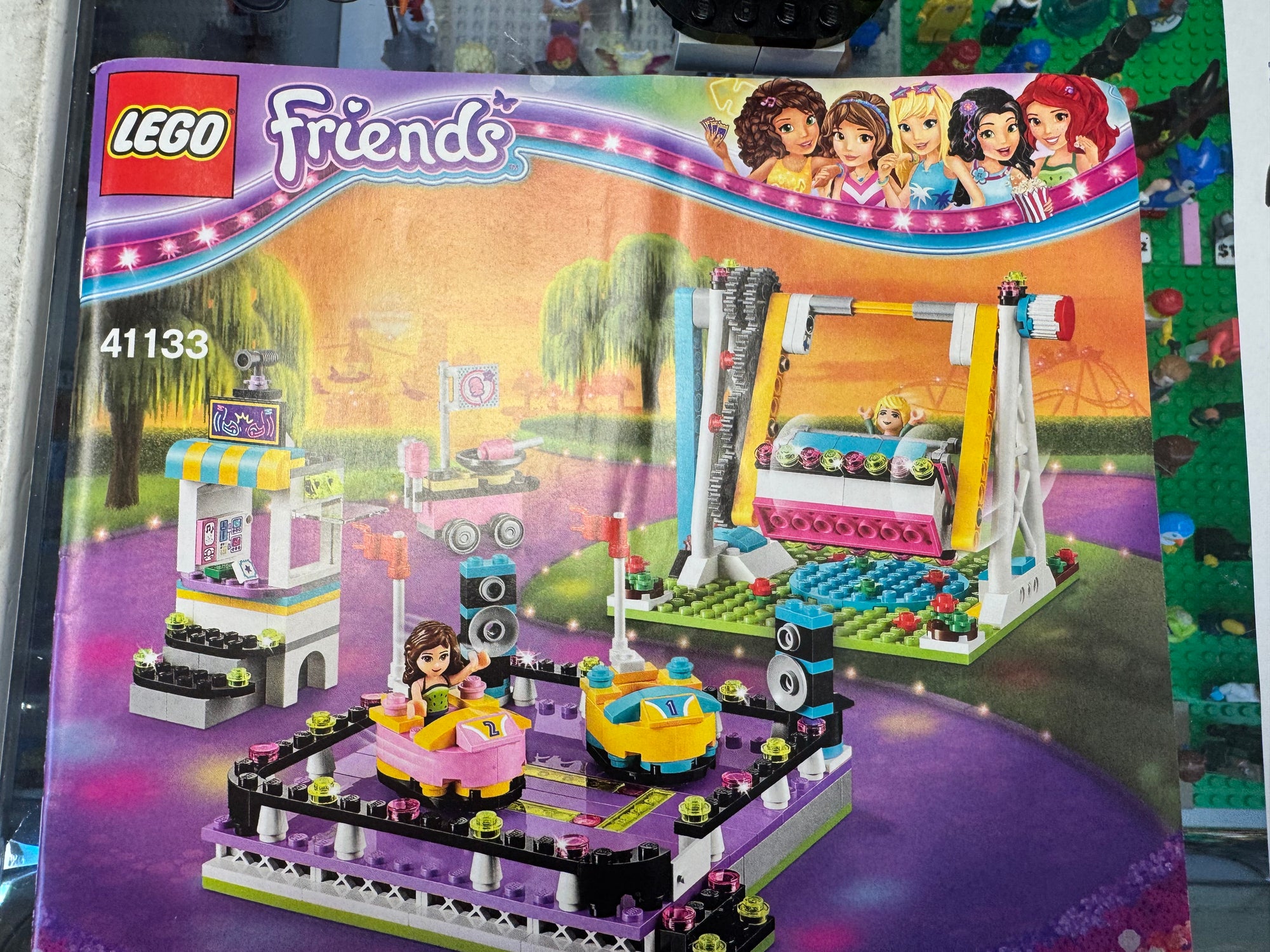 41133 Friends Bumper Cars & ride - used