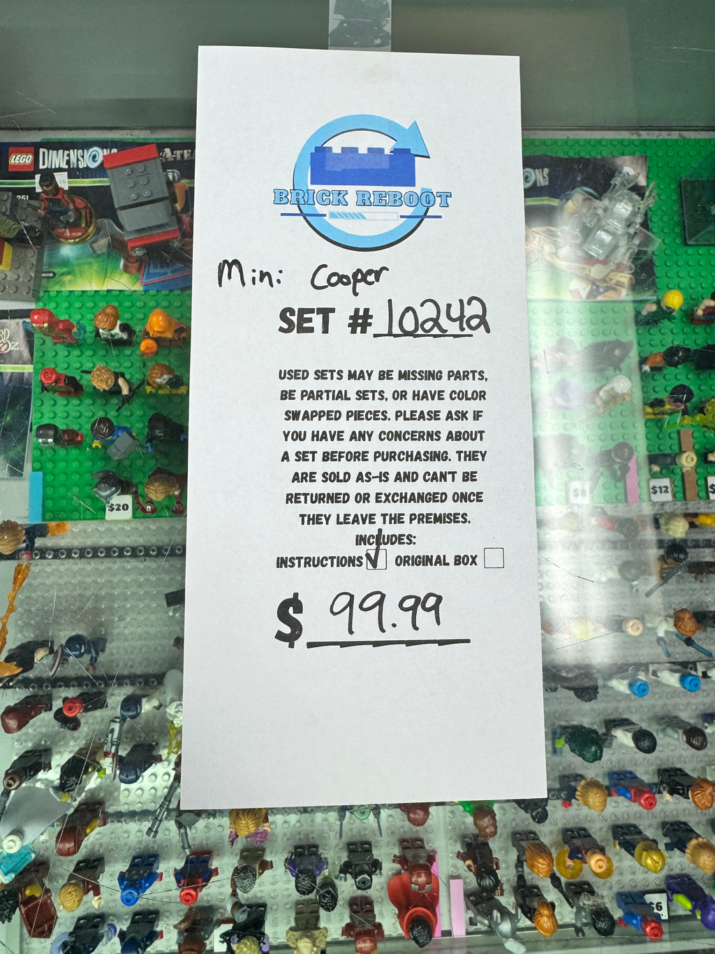 10242 Creator Mini Cooper - Used