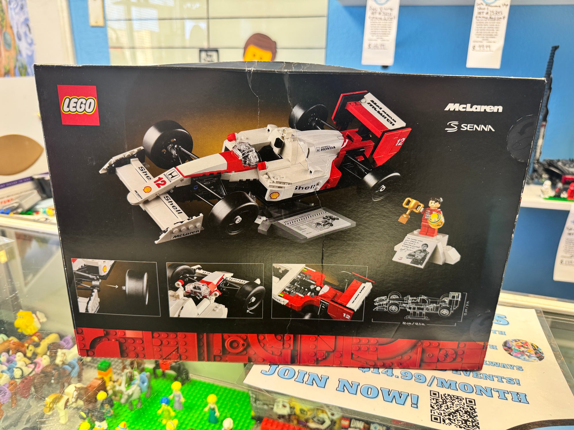 10330 McLaren MP4/4 & Ayrton Senna - Sealed