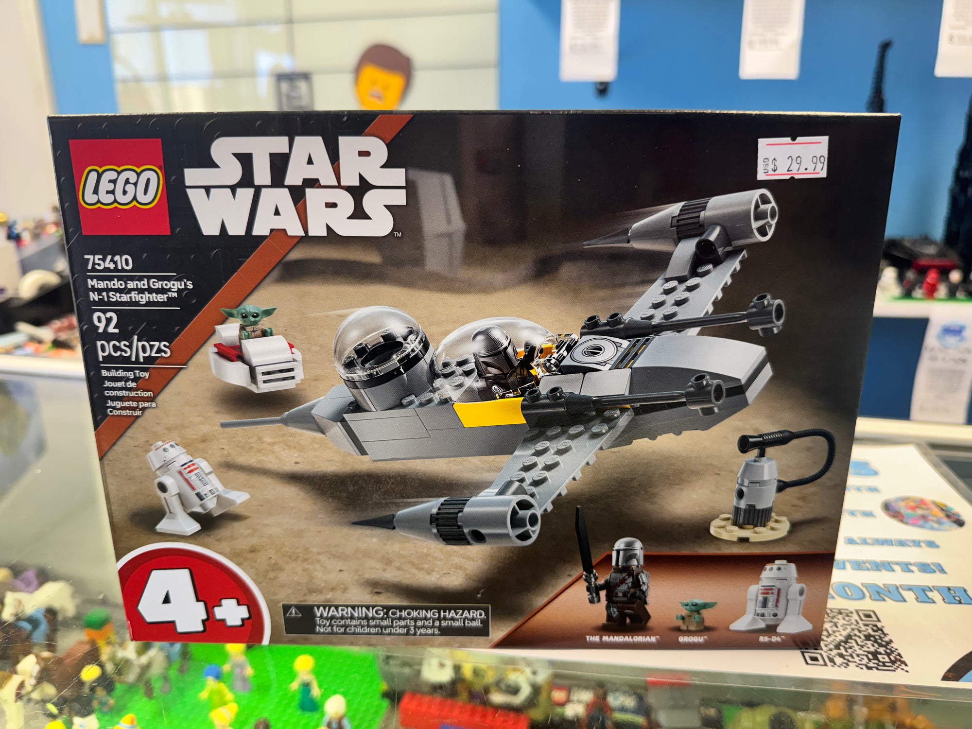 75410 Mando & Grogu’s N-1 Starfighter 4+ - Sealed