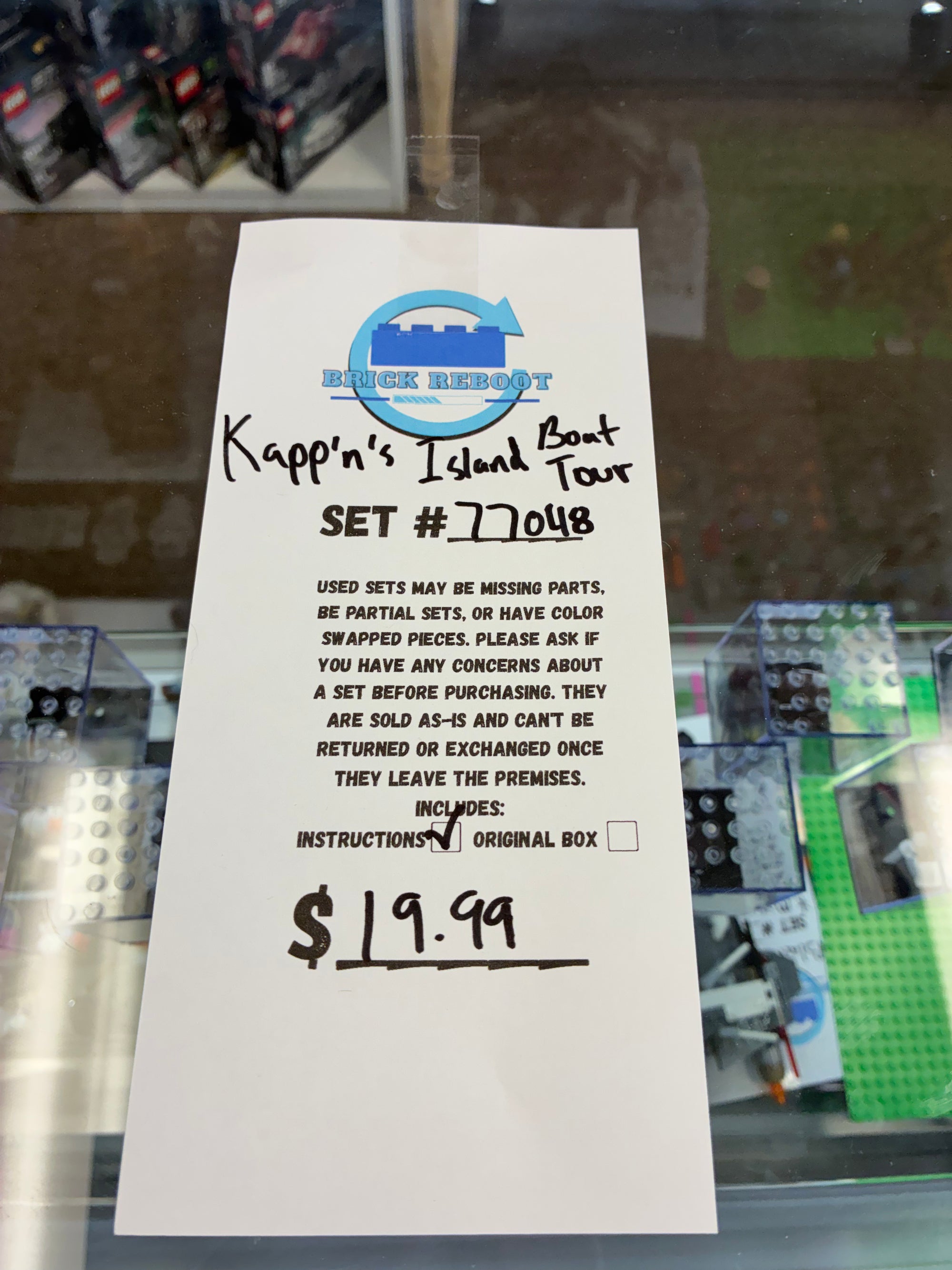 77048 Animal Crossing Kappn’s Island Boat Tour - Used