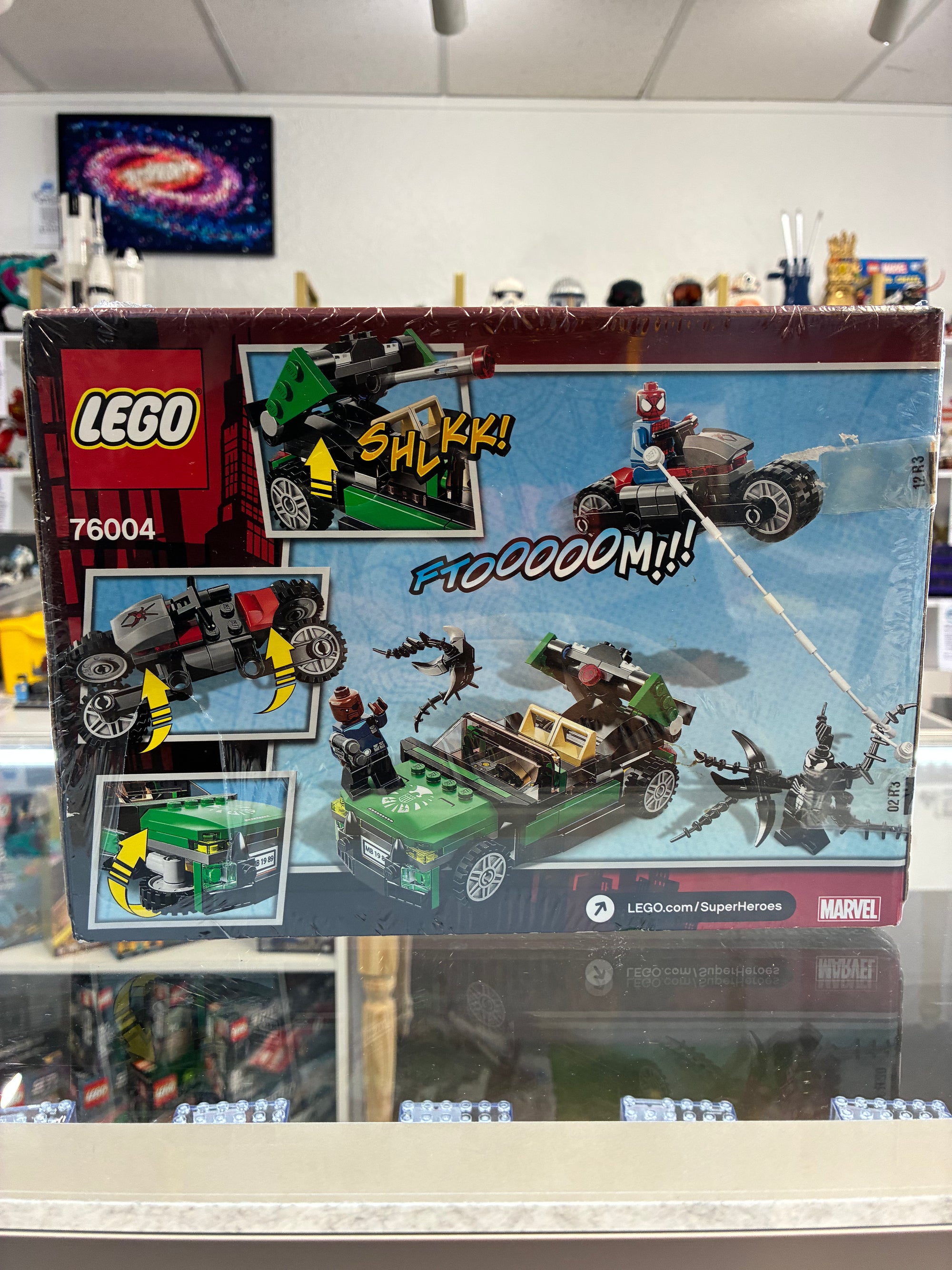 76004 Marvel Super Heroes Spider -Man Spider - Cycle Chase - Certified