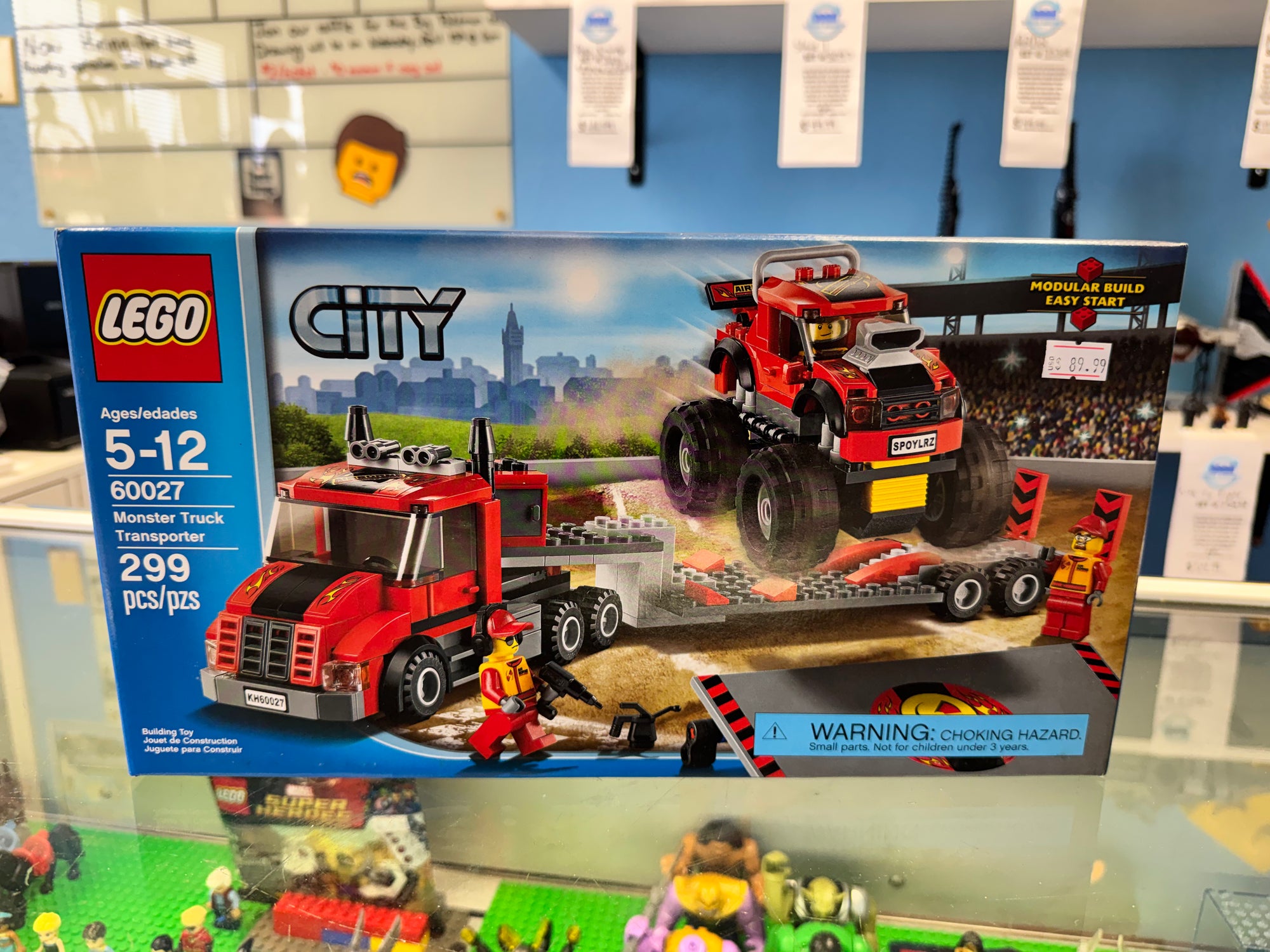60027 Monster Truck Transporter - Sealed