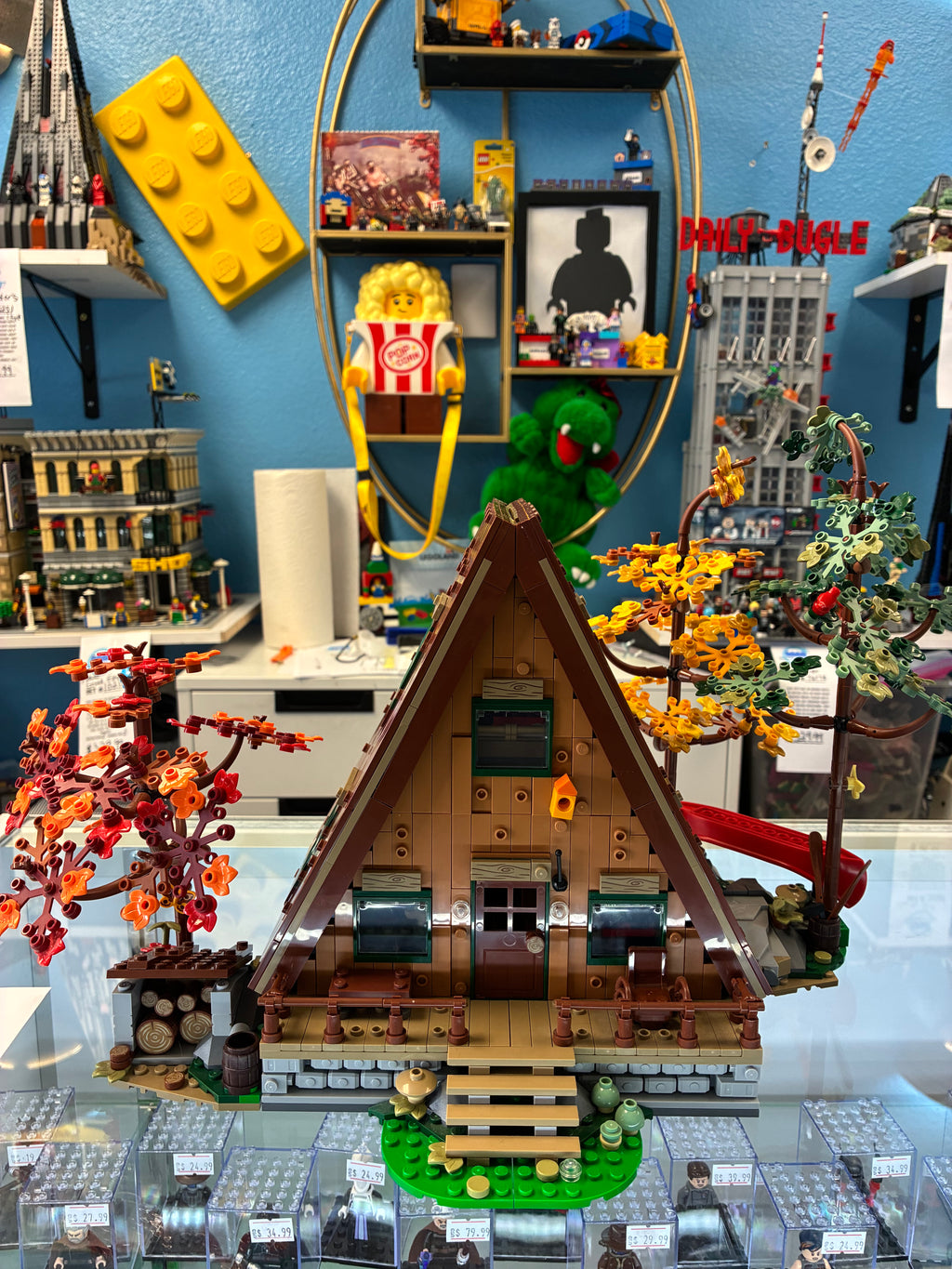 21338 LEGO Ideas A-Frame Cabin *NO MINIFIGS OR ANIMALS* - Used