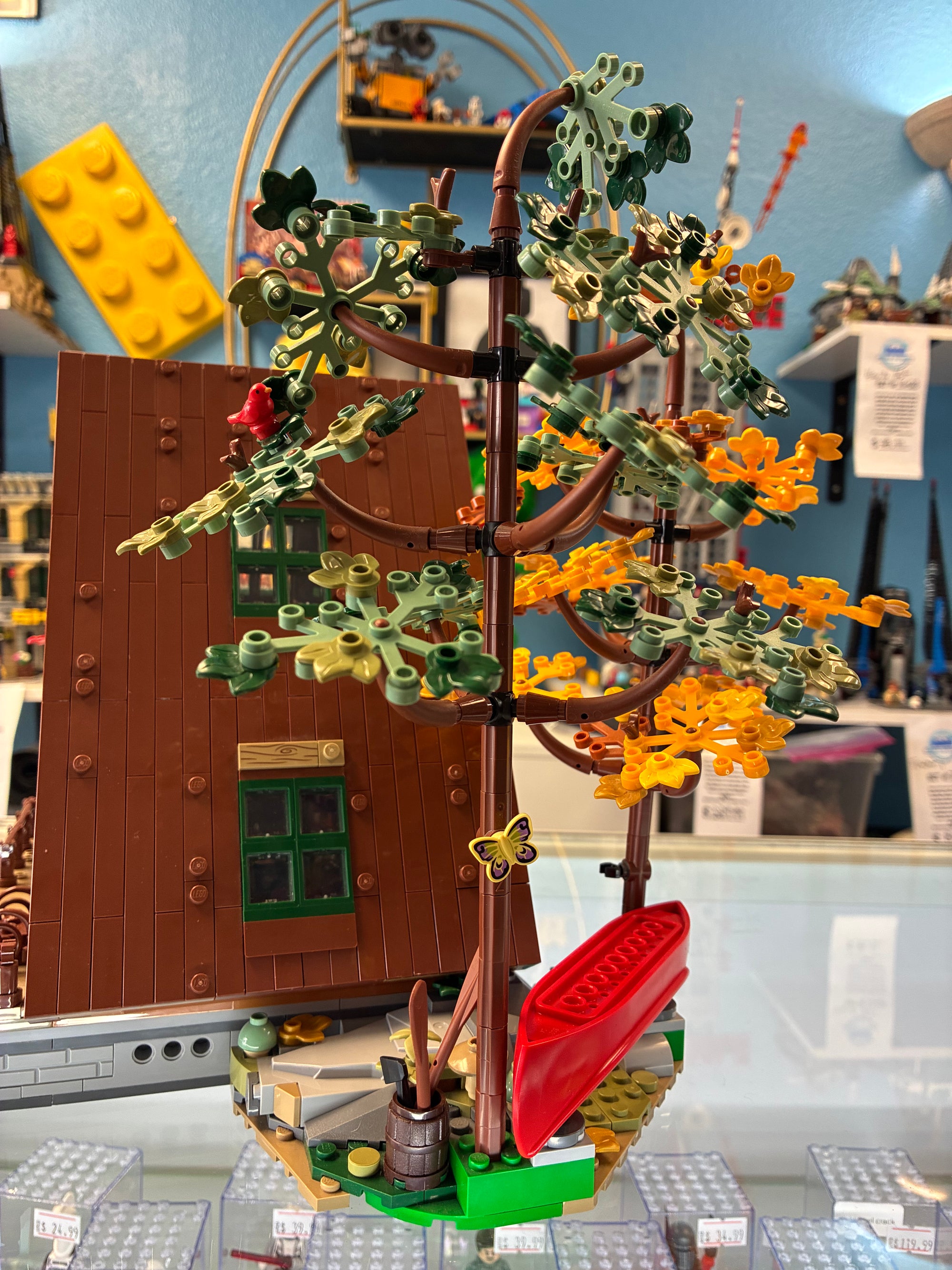 21338 LEGO Ideas A-Frame Cabin *NO MINIFIGS OR ANIMALS* - Used
