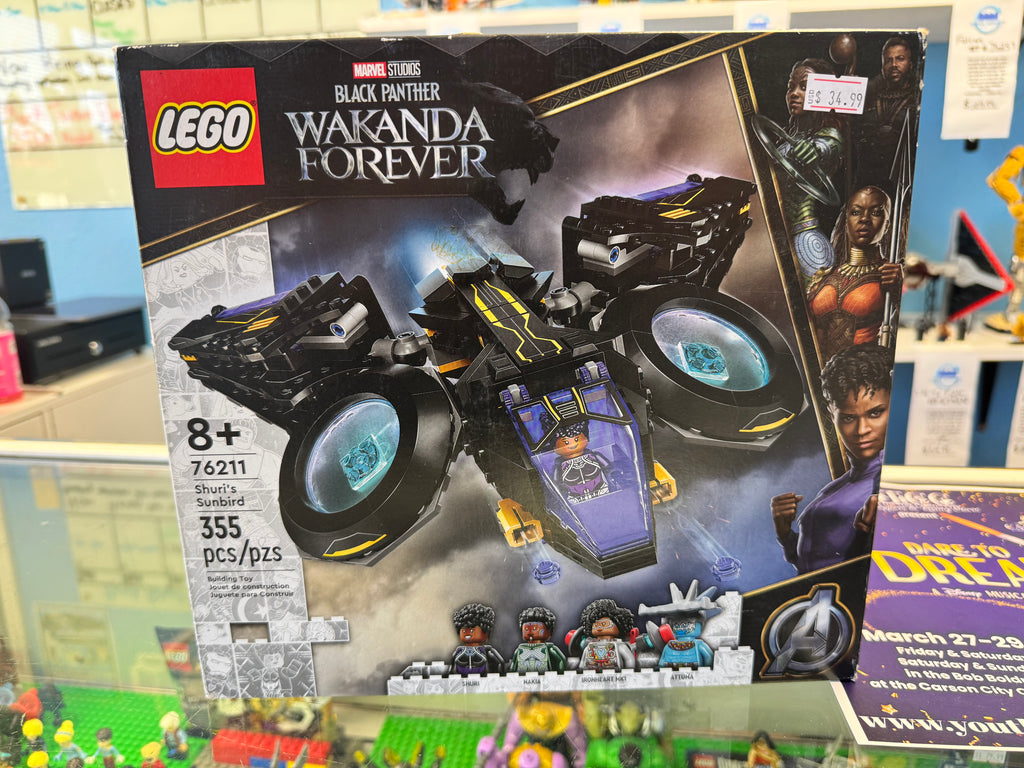 76211 Shuri’s Sunbird Wakanda Forever - Sealed