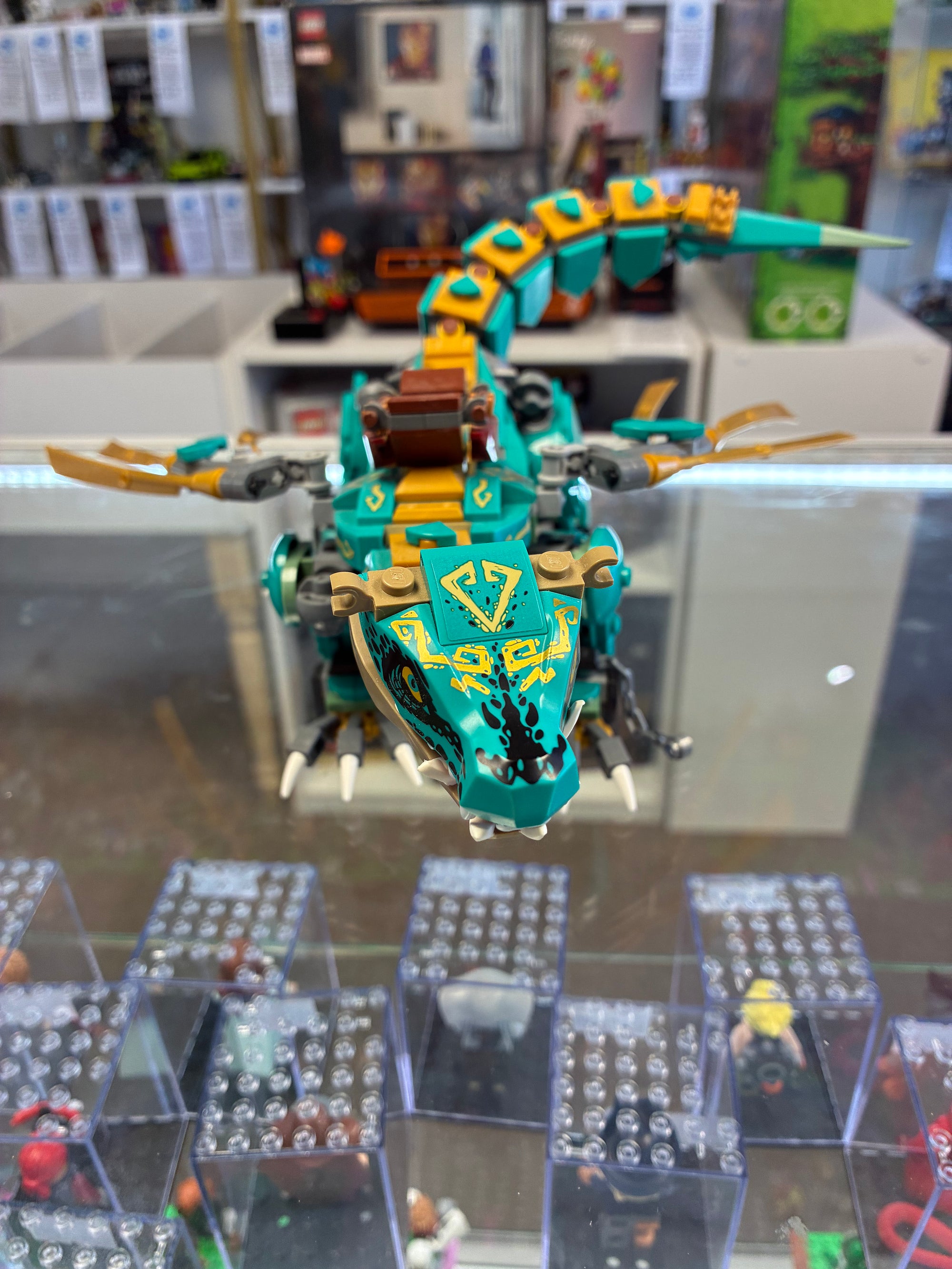 71746 Ninjago Jungle Dragon *NO SIDE BUILD* - Used