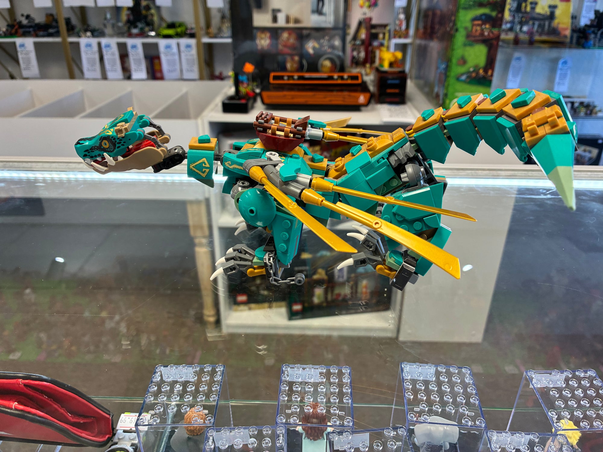 71746 Ninjago Jungle Dragon *NO SIDE BUILD* - Used