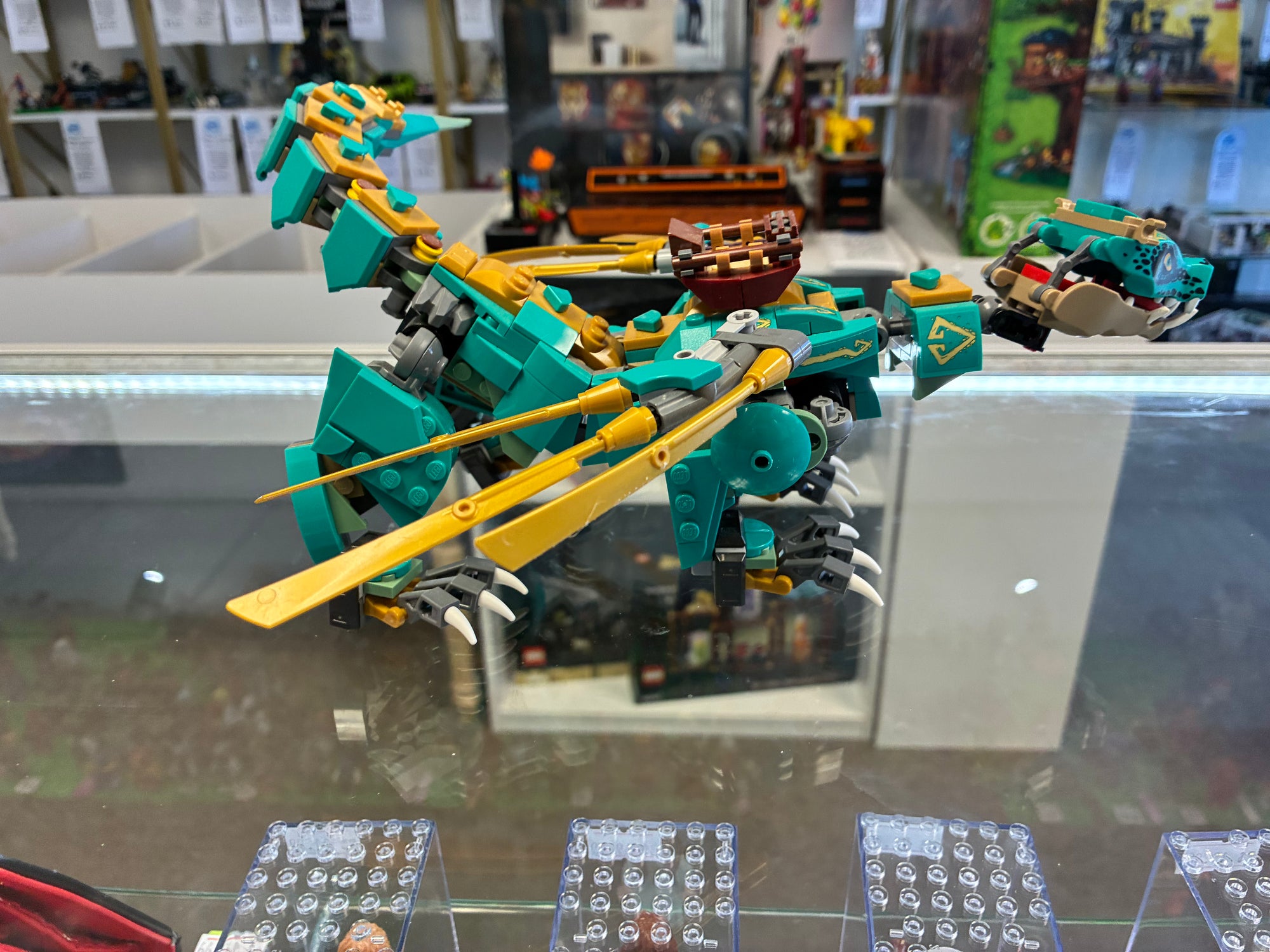 71746 Ninjago Jungle Dragon *NO SIDE BUILD* - Used