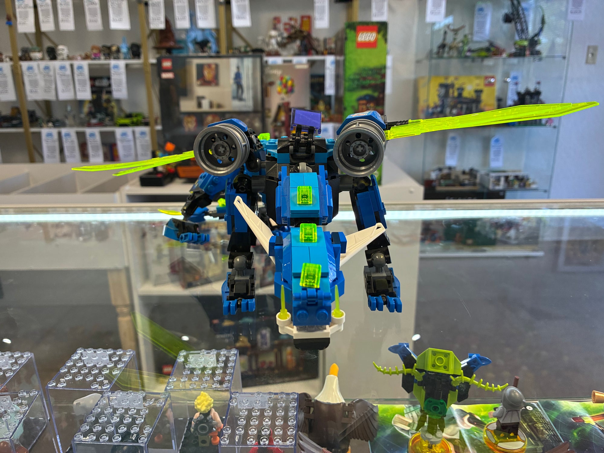 71711 Ninjago Jay’s Cyber Dragon *MISSING 2 FIGS* - Used
