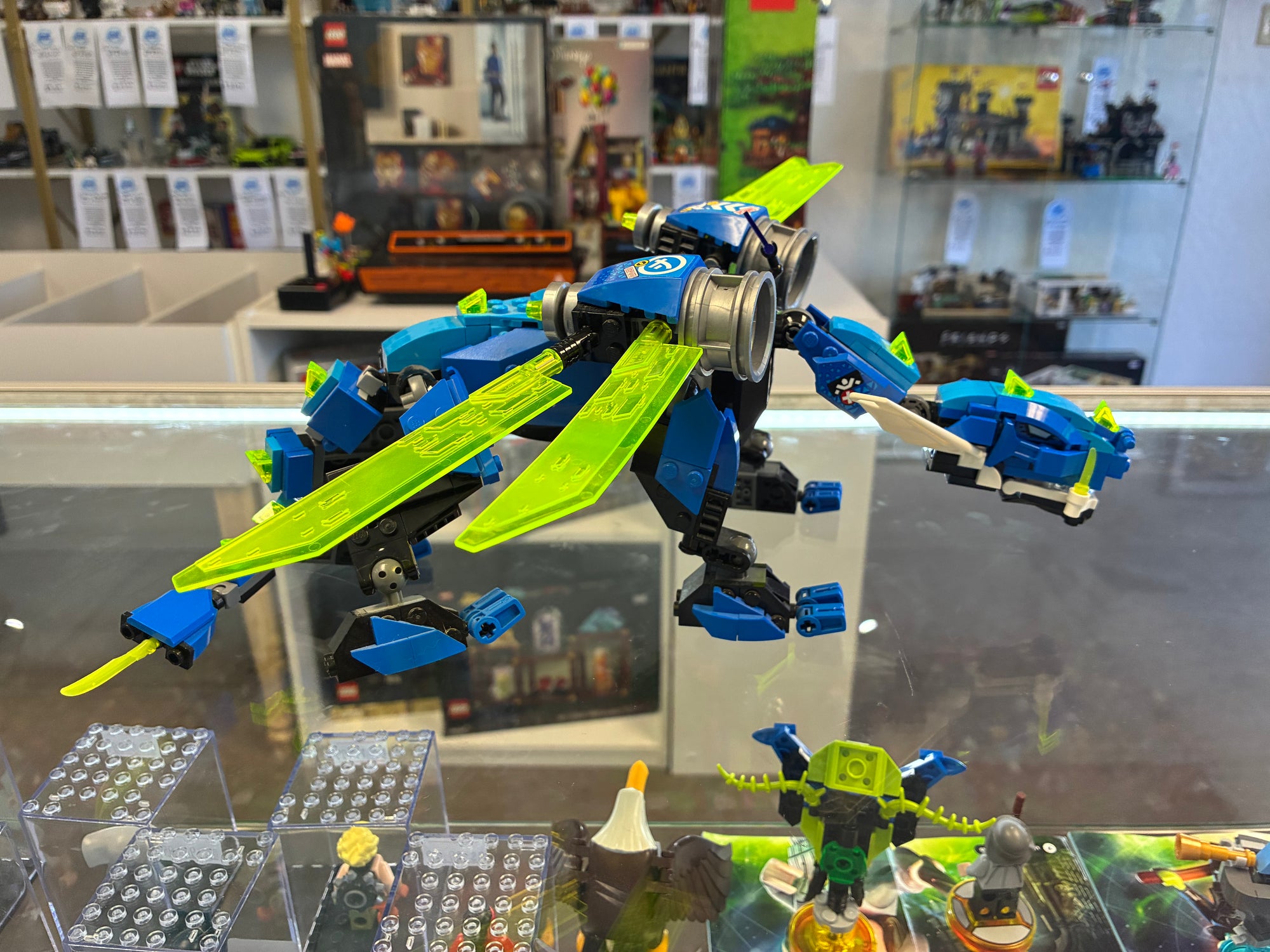 71711 Ninjago Jay’s Cyber Dragon *MISSING 2 FIGS* - Used