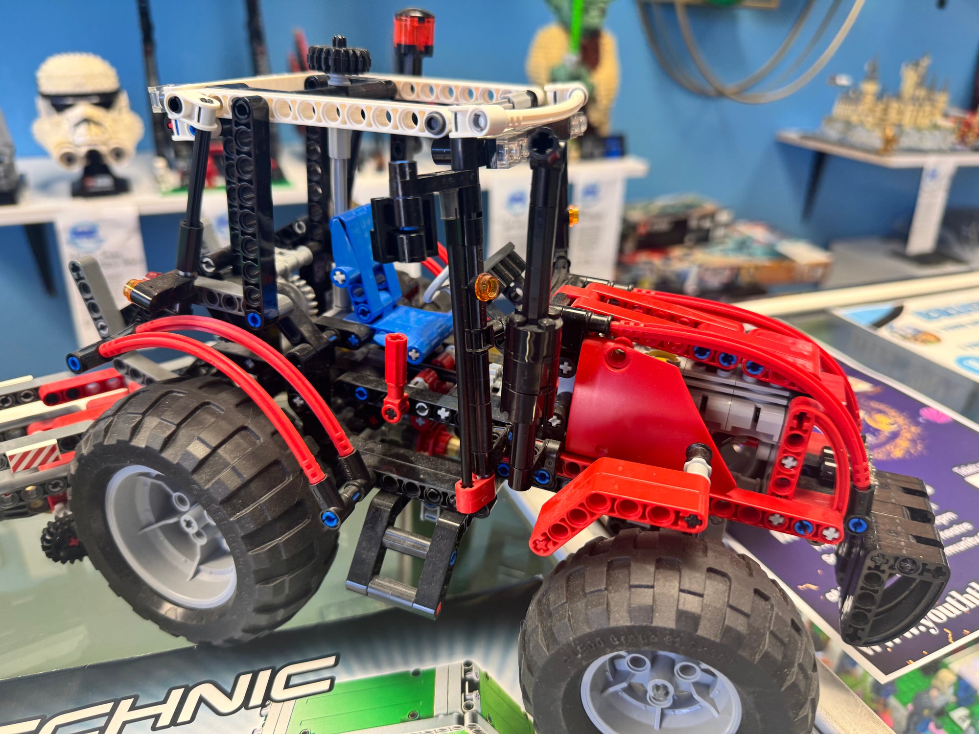 8063 Technic Tractor with MOC trailer - Used