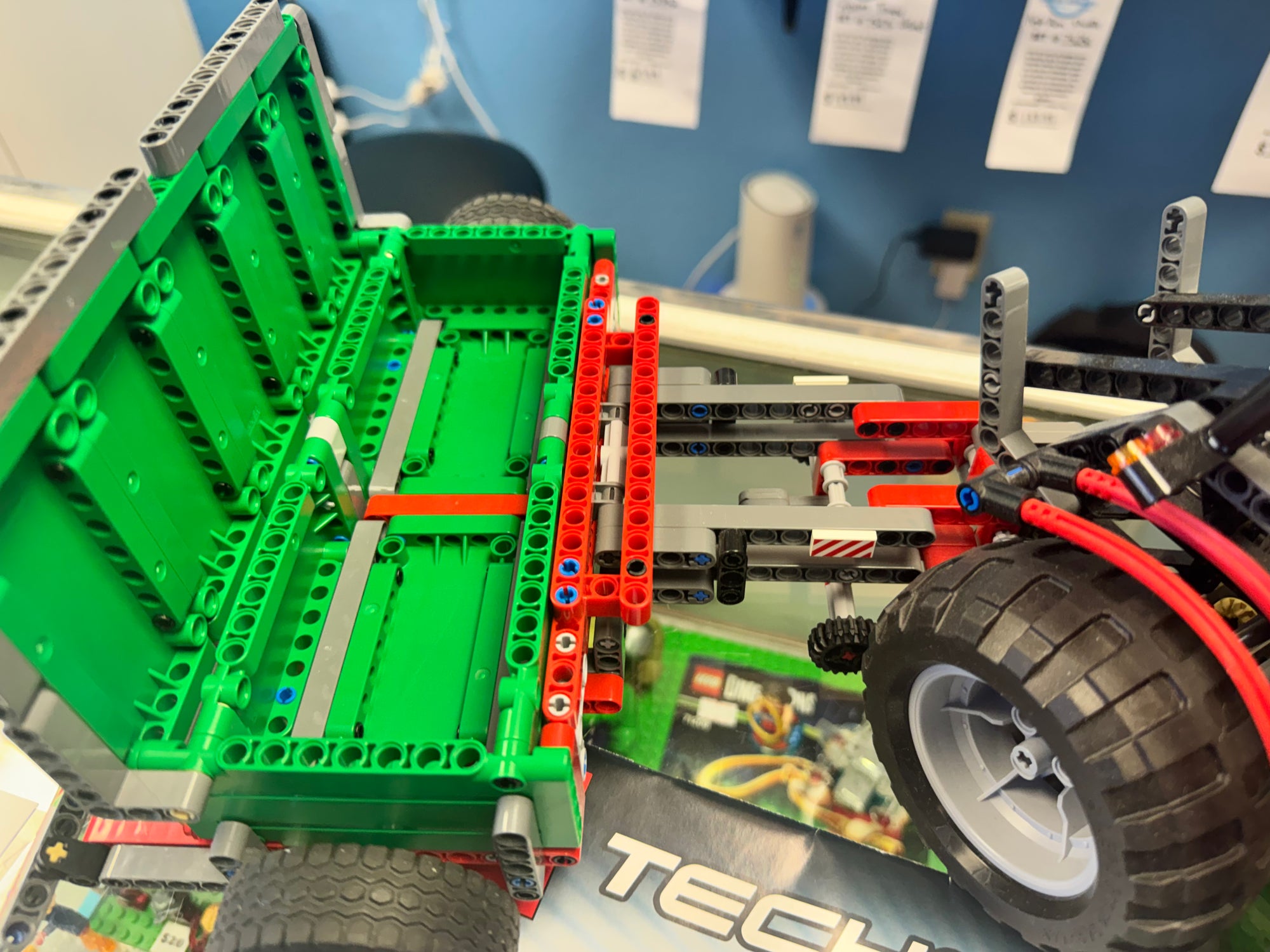 8063 Technic Tractor with MOC trailer - Used