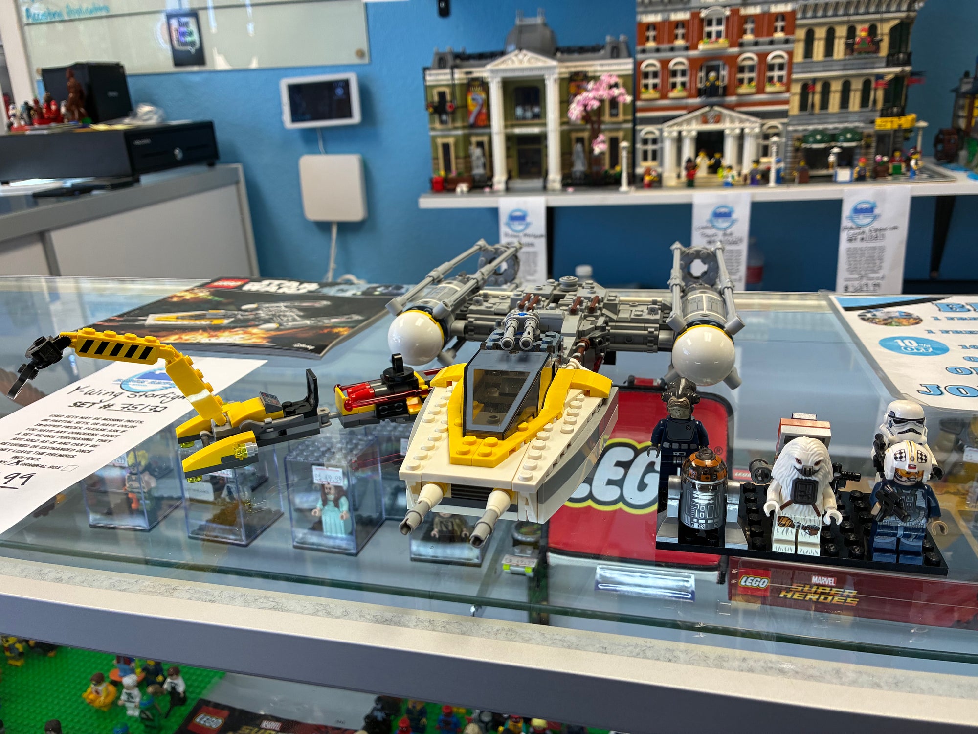 75172 Star Wars Y-Wing Starfighter - Used