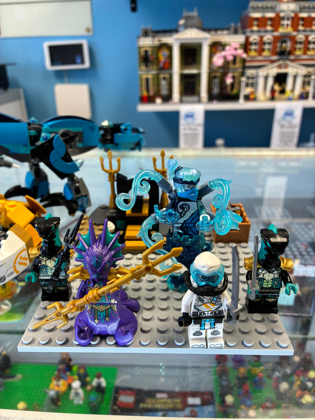 71754 Ninjago Water Dragon - Used