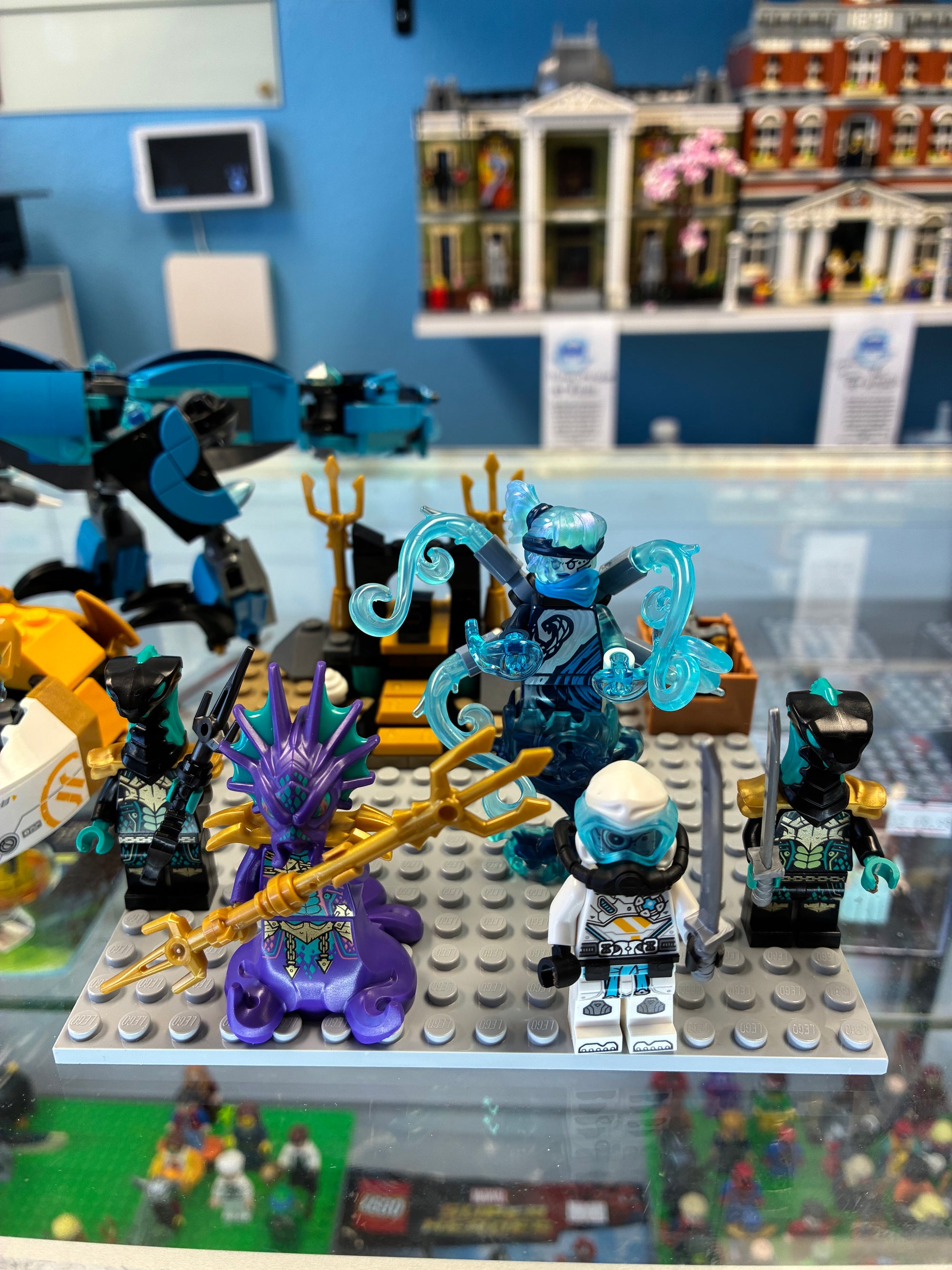 71754 Ninjago Water Dragon - Used