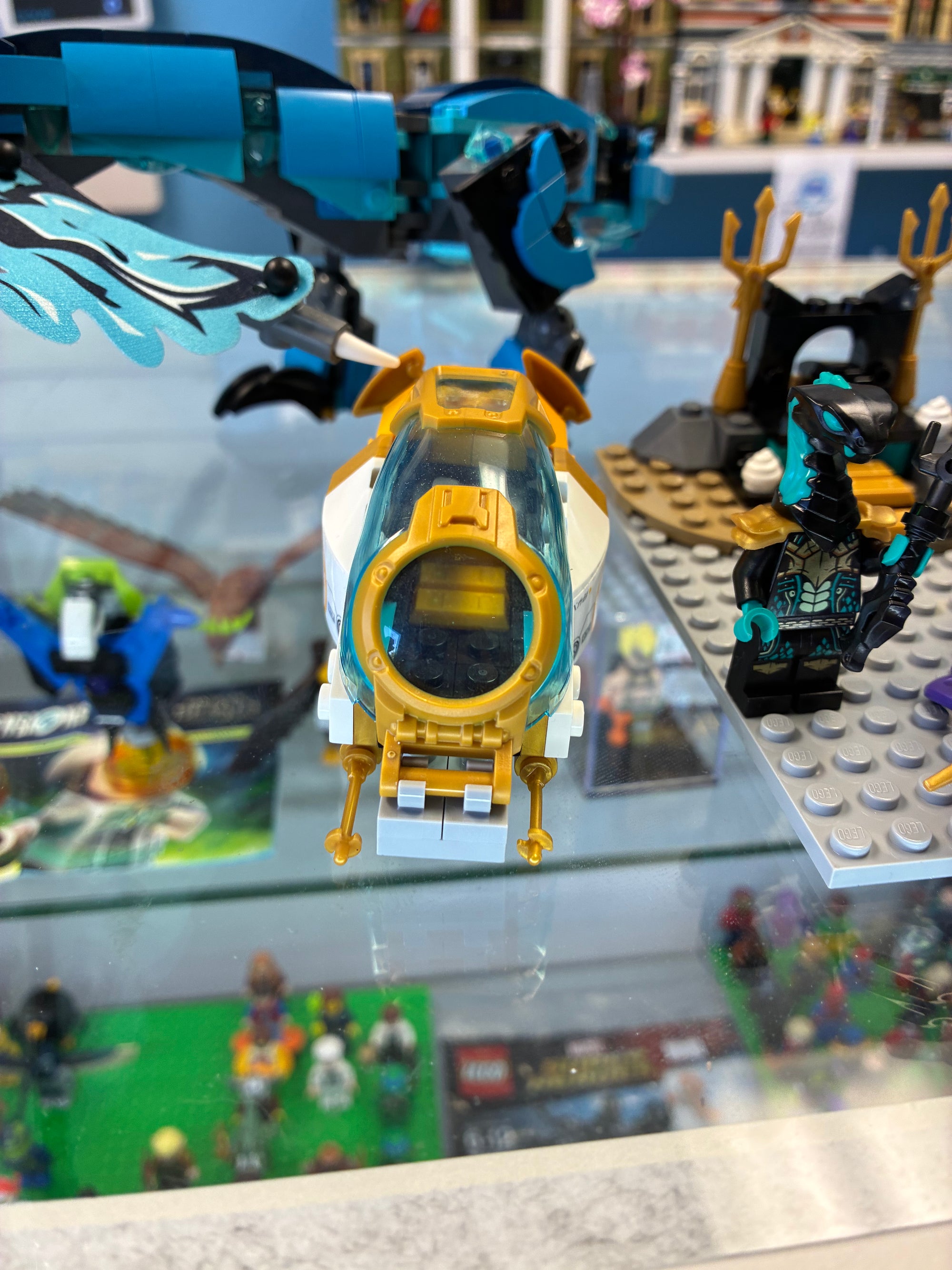 71754 Ninjago Water Dragon - Used