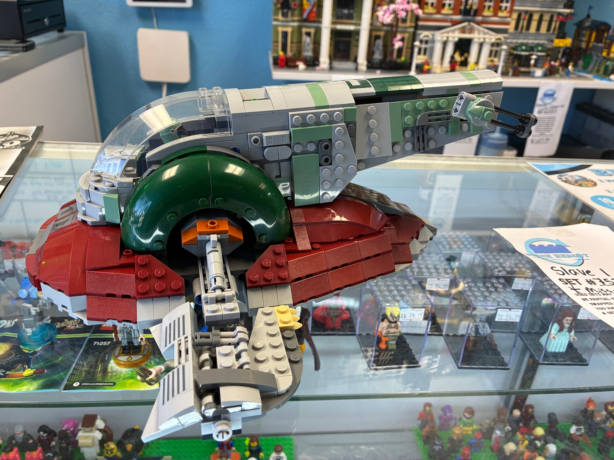 75243 Star Wars Slave 1 *MISSING 4 FIGS* - Used