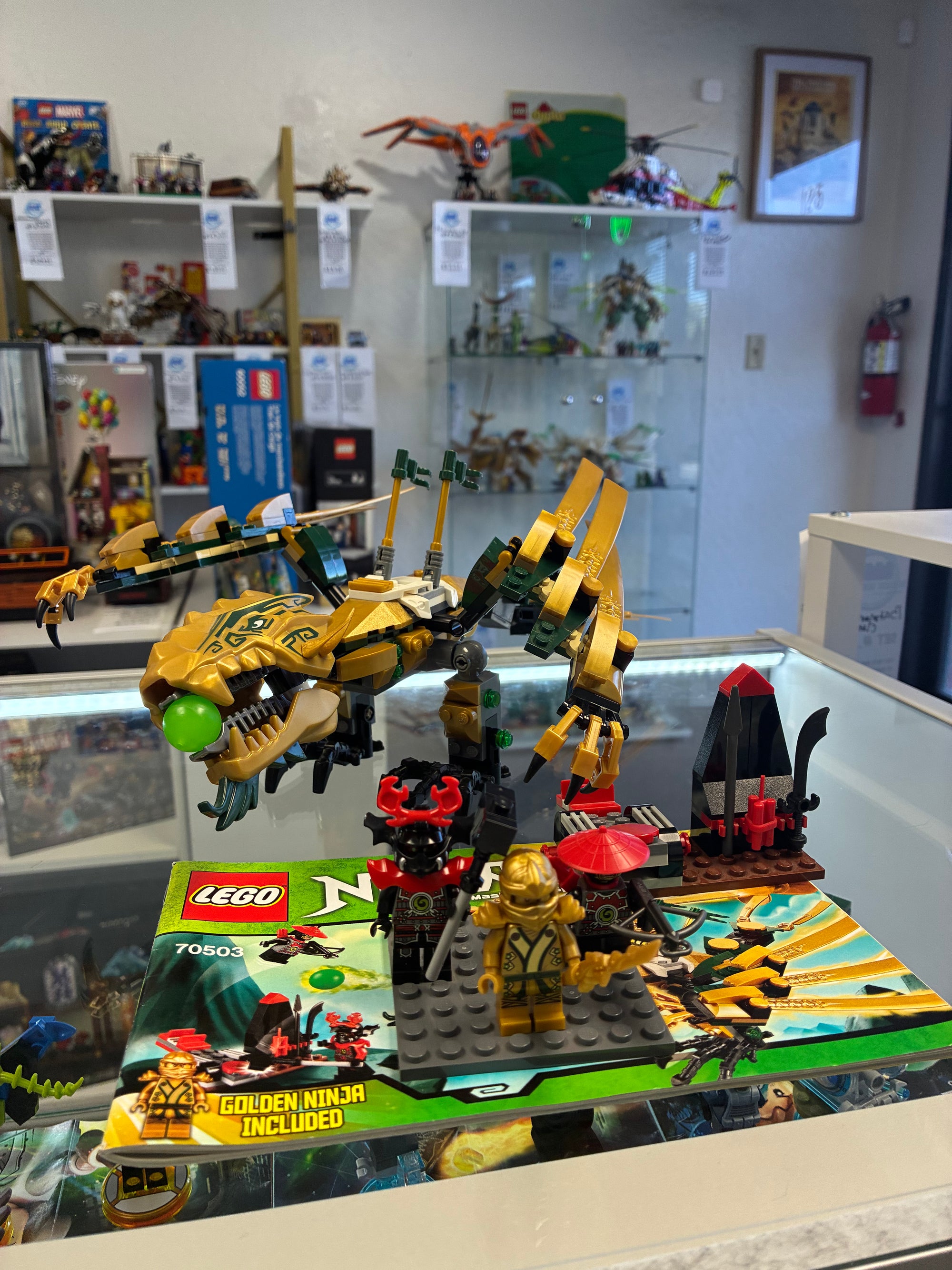 70503 NINJAGO The Golden Dragon - Used