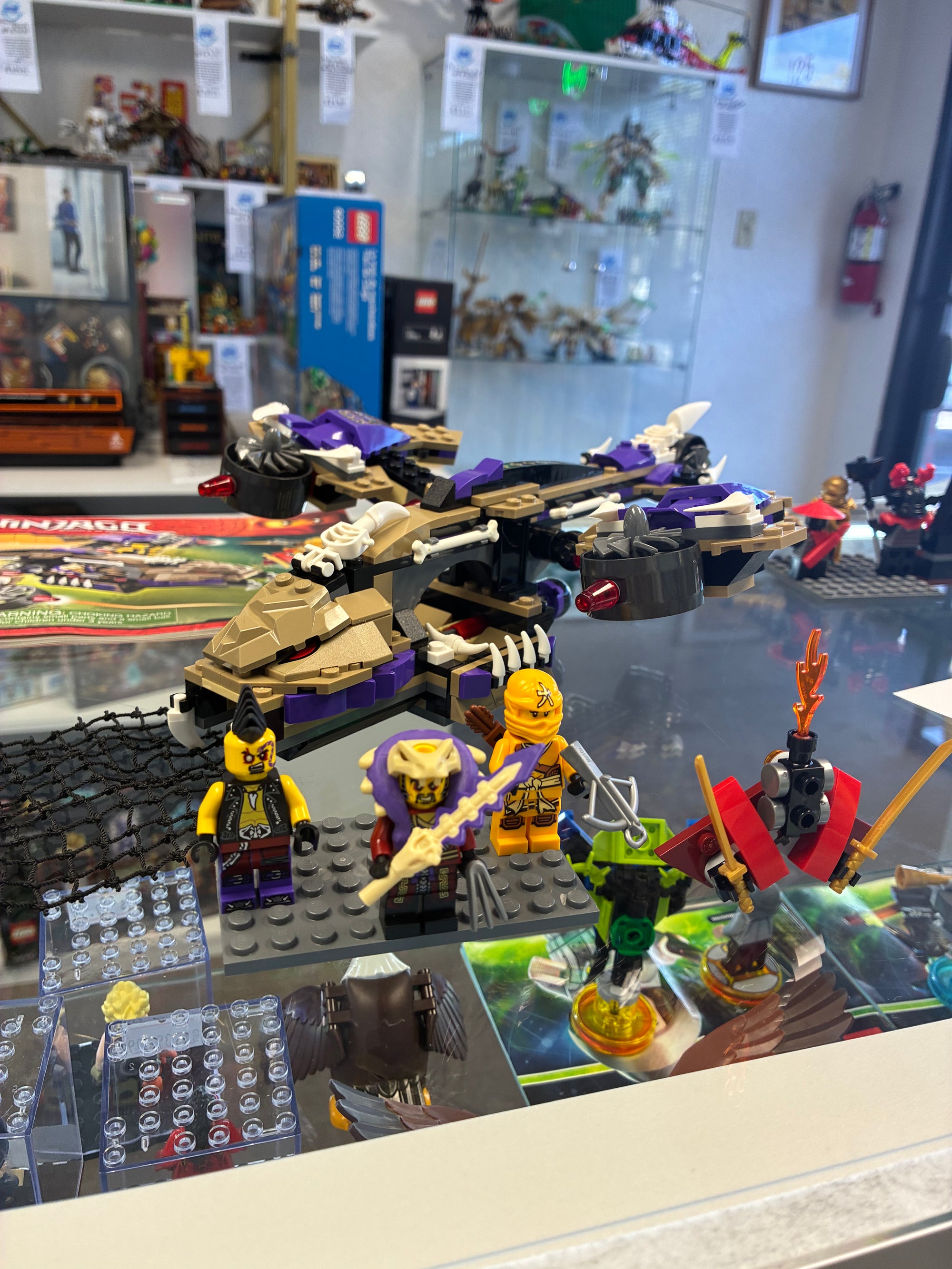 70746 NINJAGO Condrain Copter Attack - Used