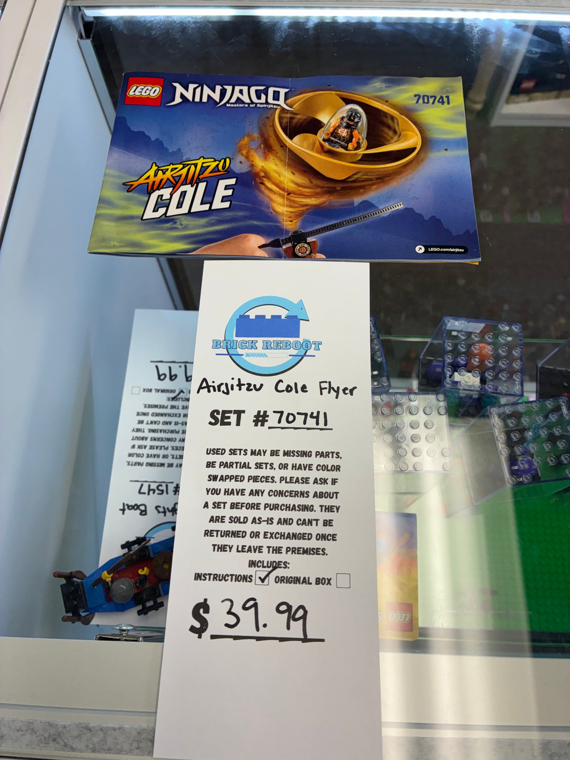 NINJAGO  Airjitzu Cole Flyer